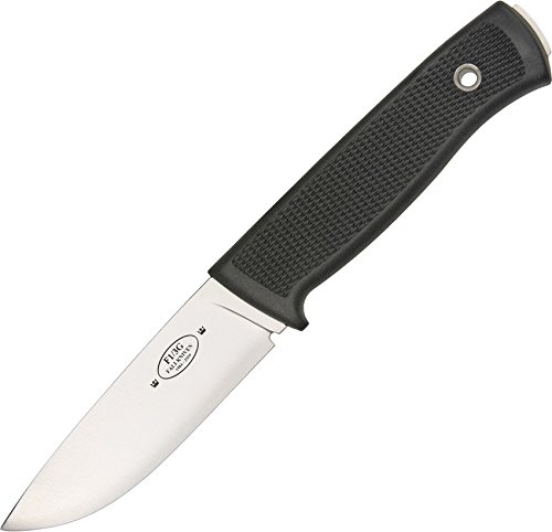 Fallkniven F1 Pilot Survival Knife - 52 Fixed Blade with Leather Belt Sheath - Outdoor Camping, Hunting & Emergency Survival Tool