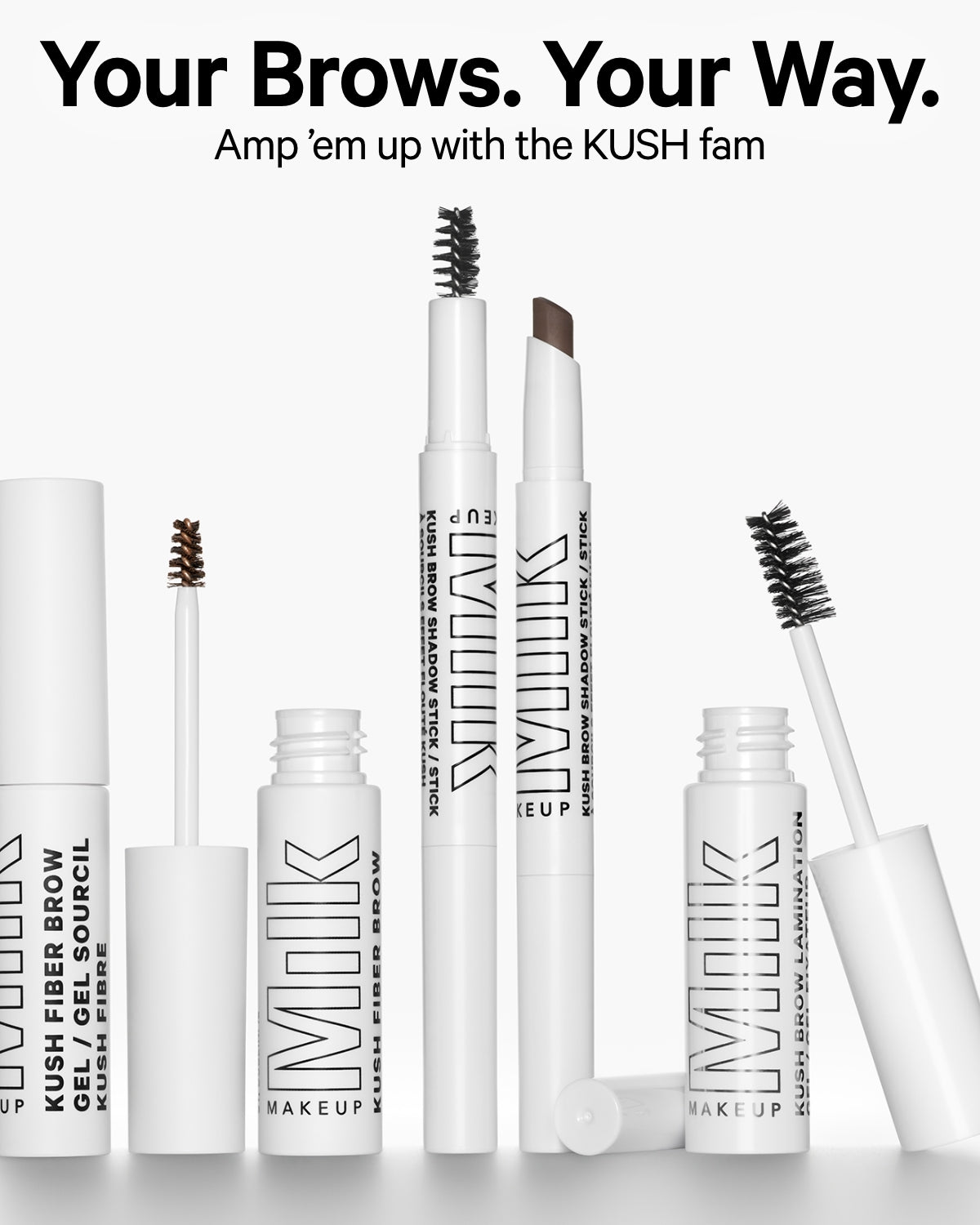 KUSH Brow Shadow Stick - Waterproof Eyebrow Pencil for Natural & Defined Brows | Perfect for Daily Makeup & Special Occasions