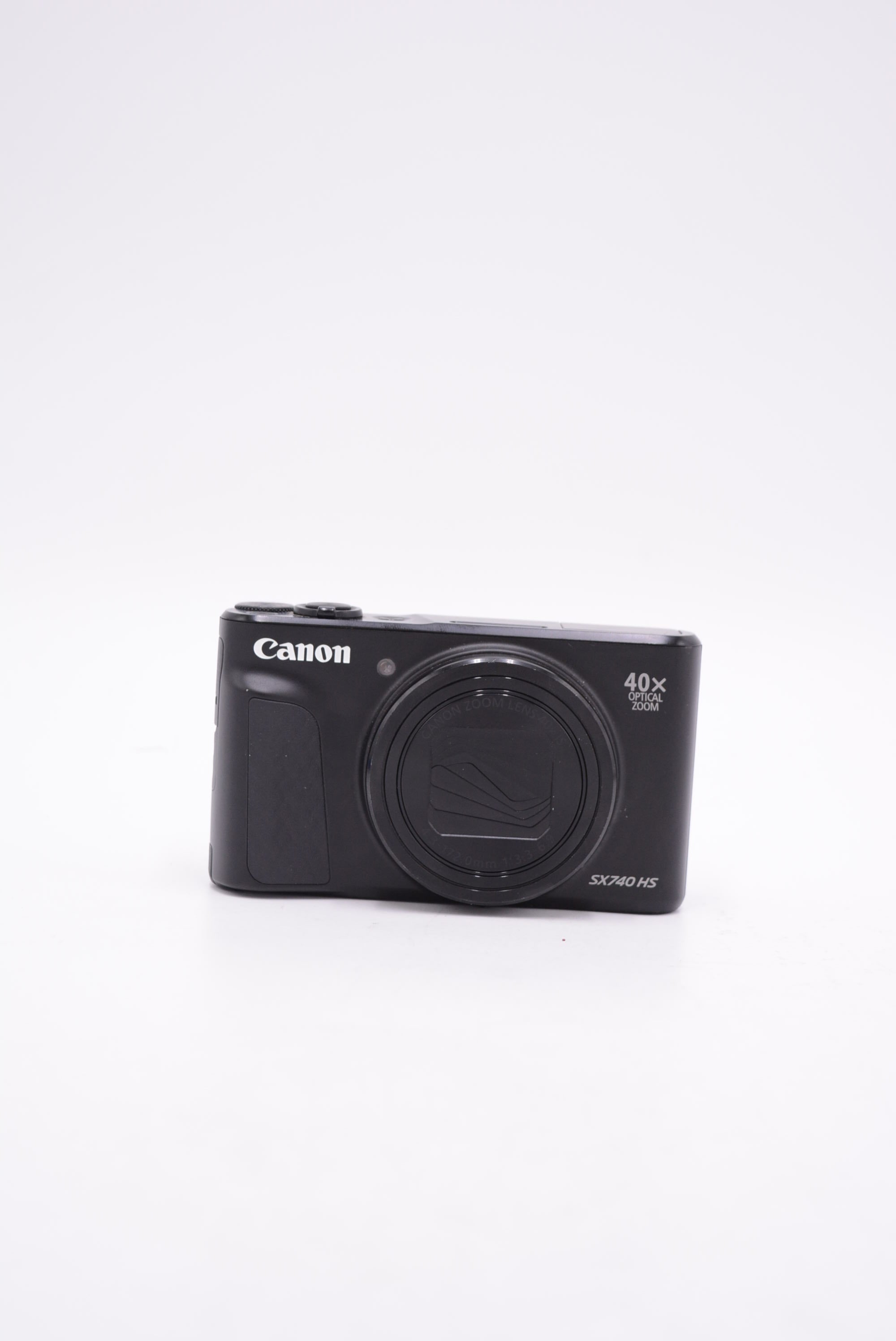 Canon PowerShot SX740 HS Digital Camera 20.3MP 40x Optical Zoom 4K Video Vlogging Camera - Used (AS IS) | Perfect for Travel, YouTube Vlogging & Family Photography