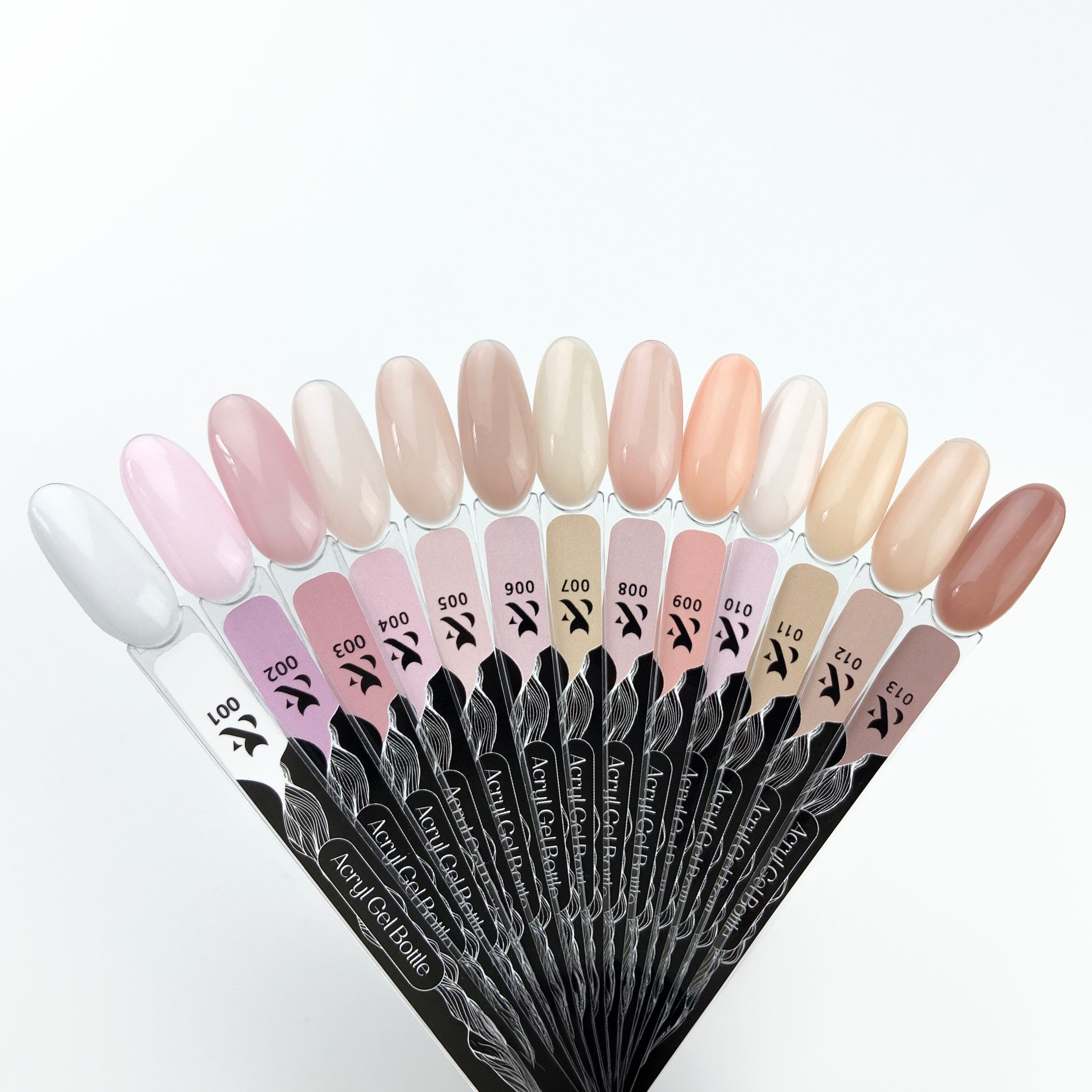 F.O.X Acryl Gel Nail Polish Bottle 002 - 30ml Professional Nail Art Gel for Salon & Home Manicure - Perfect for DIY Nail Designs & Extensions