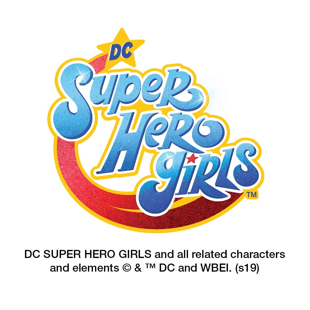 DC Super Hero Girls Batgirl Luggage Tag - Durable Suitcase ID Card for Travel Carry-On - Perfect for Kids Suitcases, Backpacks & School Bags