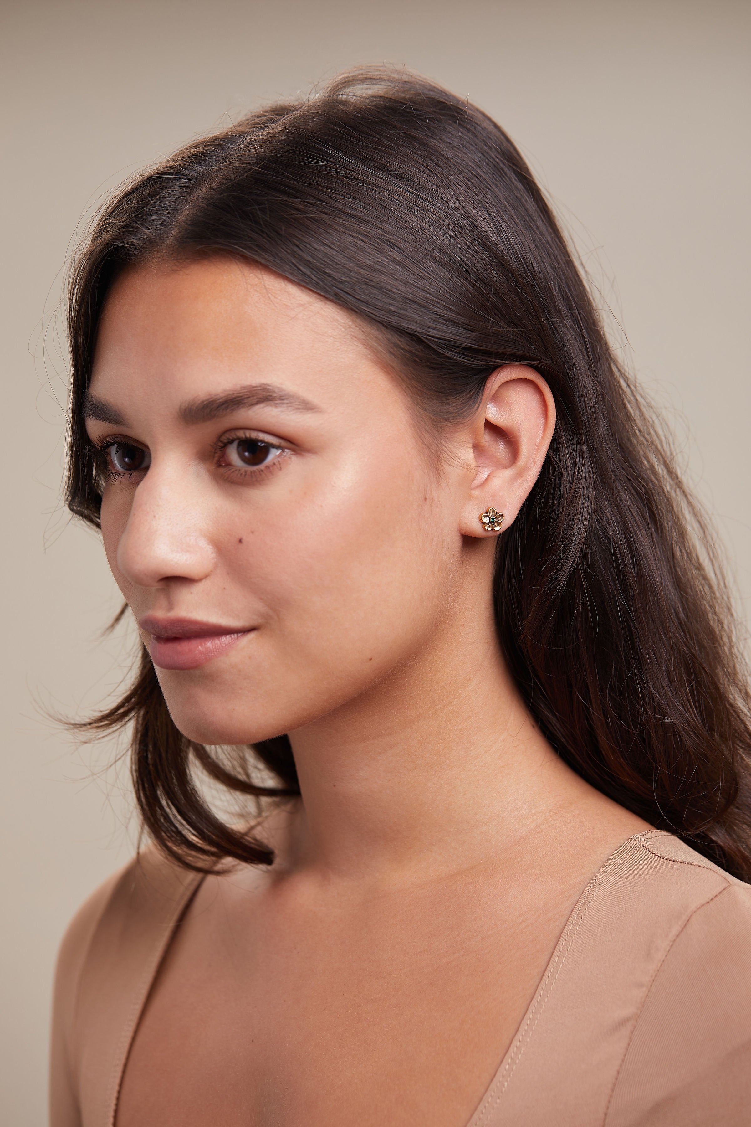 Buttercup Flower Stud Earrings for Women - Dainty Floral Jewelry Gift for Her - Perfect for Everyday Wear, Weddings & Special Occasions
