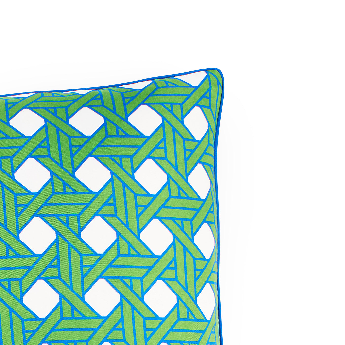 Basketweave Green Pillow - Soft Decorative Throw Pillow for Couch, Bed & Home Decor - Perfect for Living Room, Bedroom & Nursery