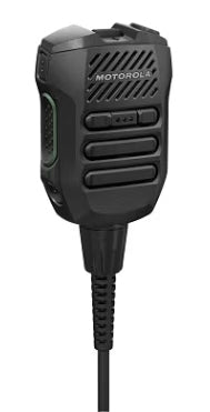 Motorola XVP730 (PMMN4142A) Two-Way Radio Remote Speaker Microphone - Hands-Free Communication for Security, Construction & Outdoor Activities