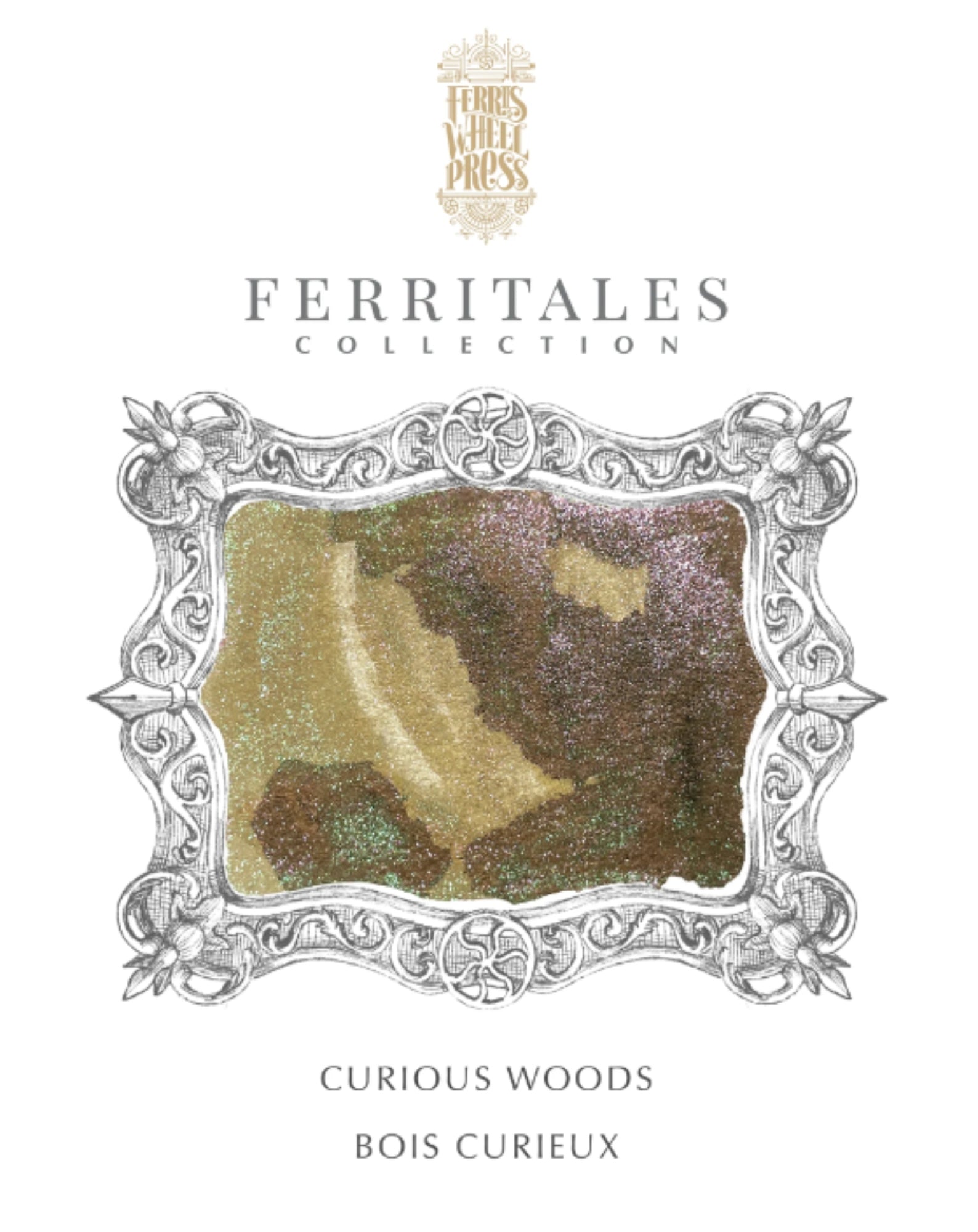 Ferris Wheel Press Curious Woods Fountain Pen Ink - 20mL Bottle for Calligraphy, Journaling & Artistic Writing