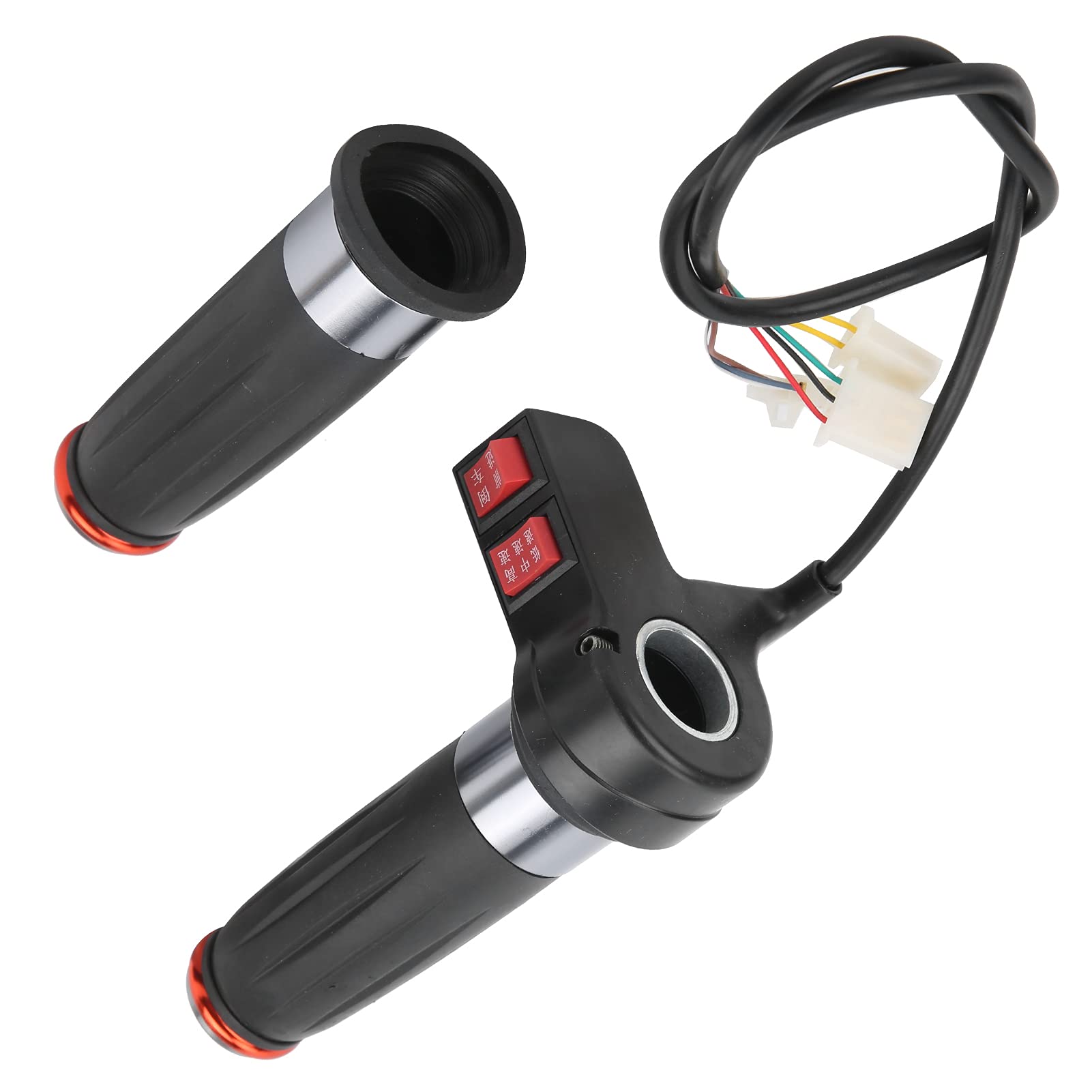 Universal 3-Speed Scooter Throttle Grips - Twist Accelerator Handle for Electric Bikes & Scooters - Perfect for Commuting, Off-Roading & Urban Riding