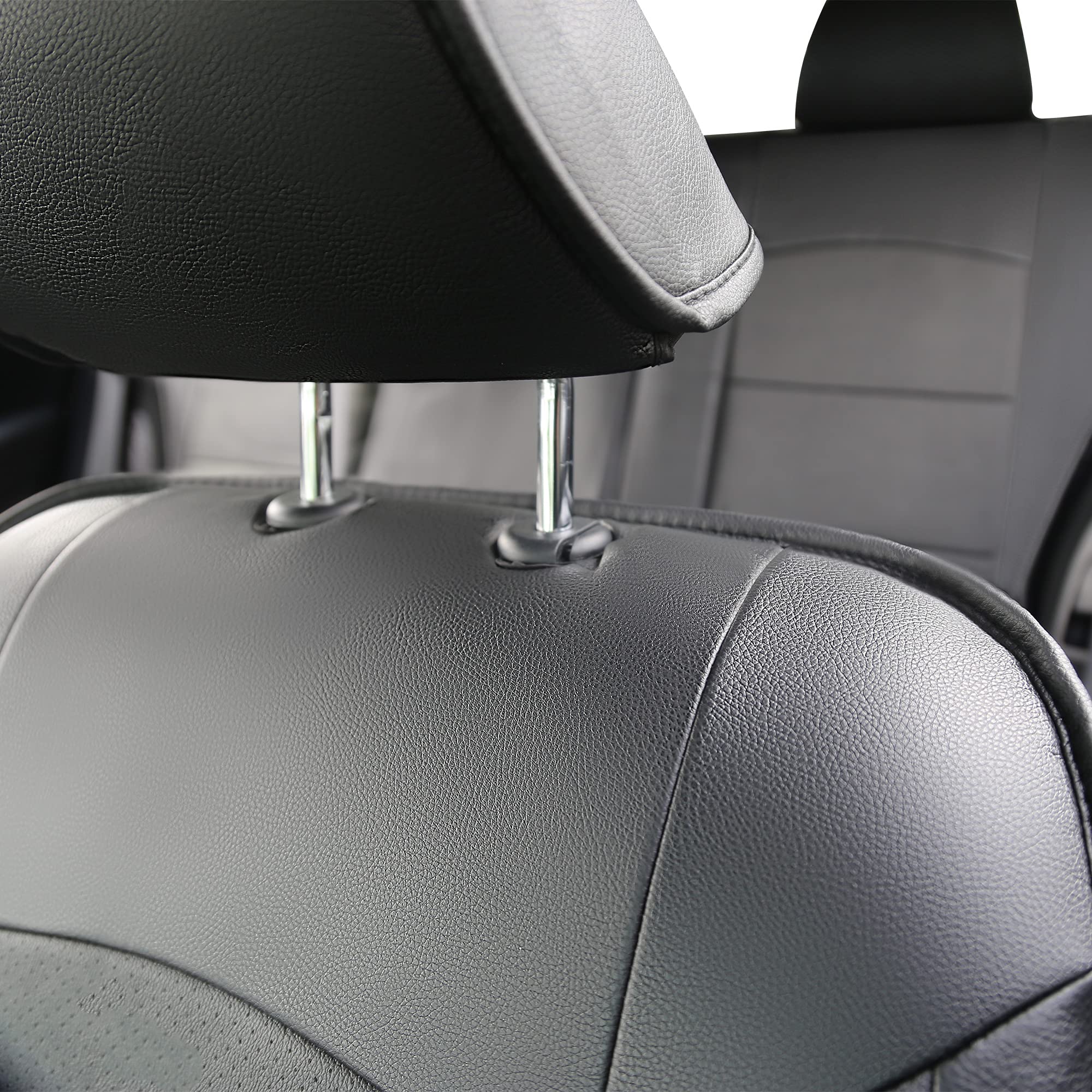 Premium Custom Fit Seat Covers for 2015-2019 Subaru Outback & Legacy - Waterproof Faux Leather Full Set Car Interior Protector - Durable Auto Accessories (Black) - Perfect for Road Trips, Daily Commutes & Pet Owners
