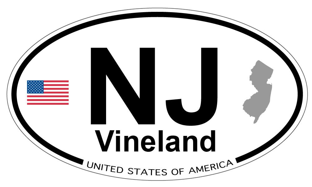 Premium Oval Magnet from Vineland, New Jersey - Strong Fridge Magnet for Home, Office & School Organization (Perfect for Notes, Photos & DIY Projects)