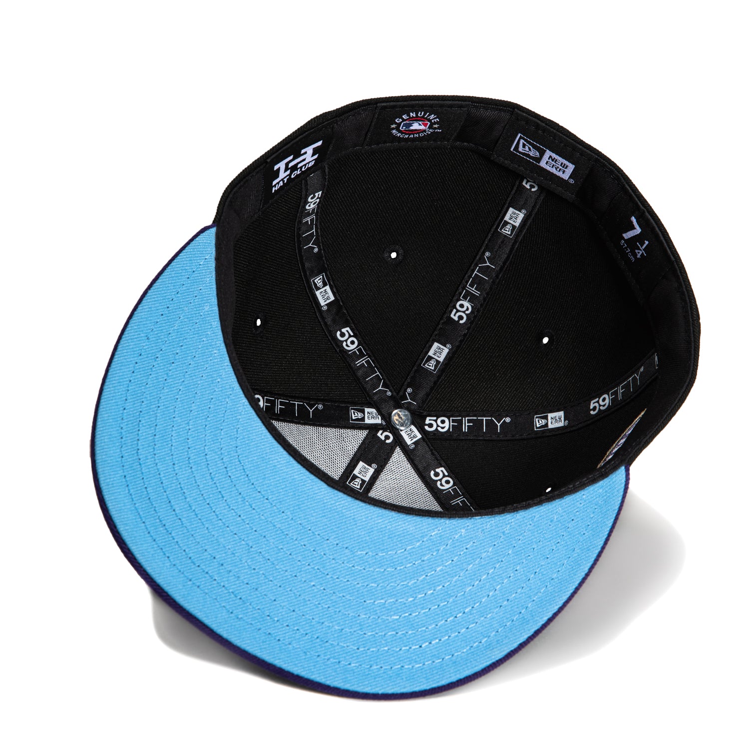 New Era 59Fifty Colorado Rockies 17 Todd Helton HOF Patch Snapback Hat - Black & Purple Baseball Cap for Men - Perfect for Games, Collecting & Fan Apparel