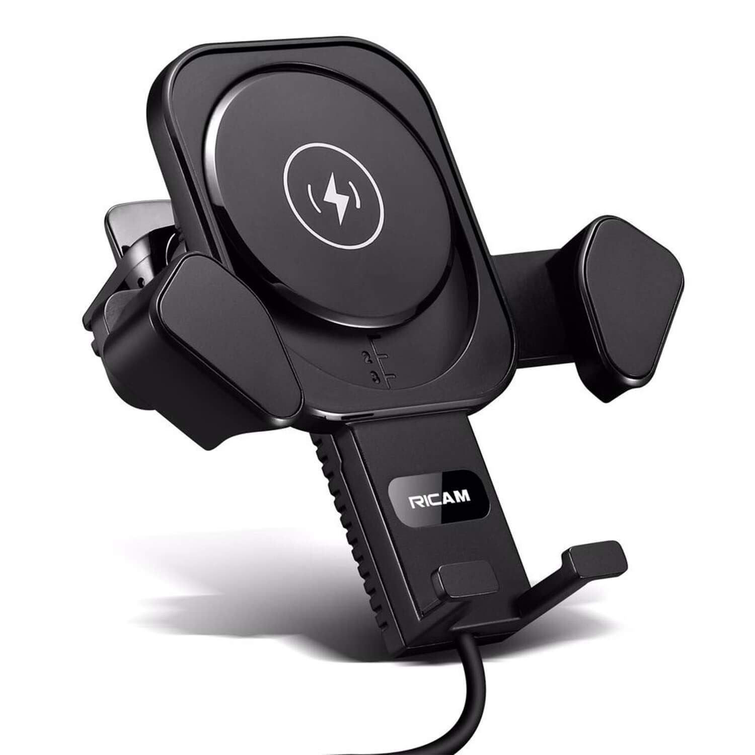 Gorilla Gadgets 10W Qi Fast Wireless Car Charger - Air Vent Phone Mount Holder for iPhone Xs MAX/XS/XR/X/8/8 Plus & Samsung S10/S10+/S9/S9+/S8/S8+ - Perfect for Hands-Free Charging While Driving