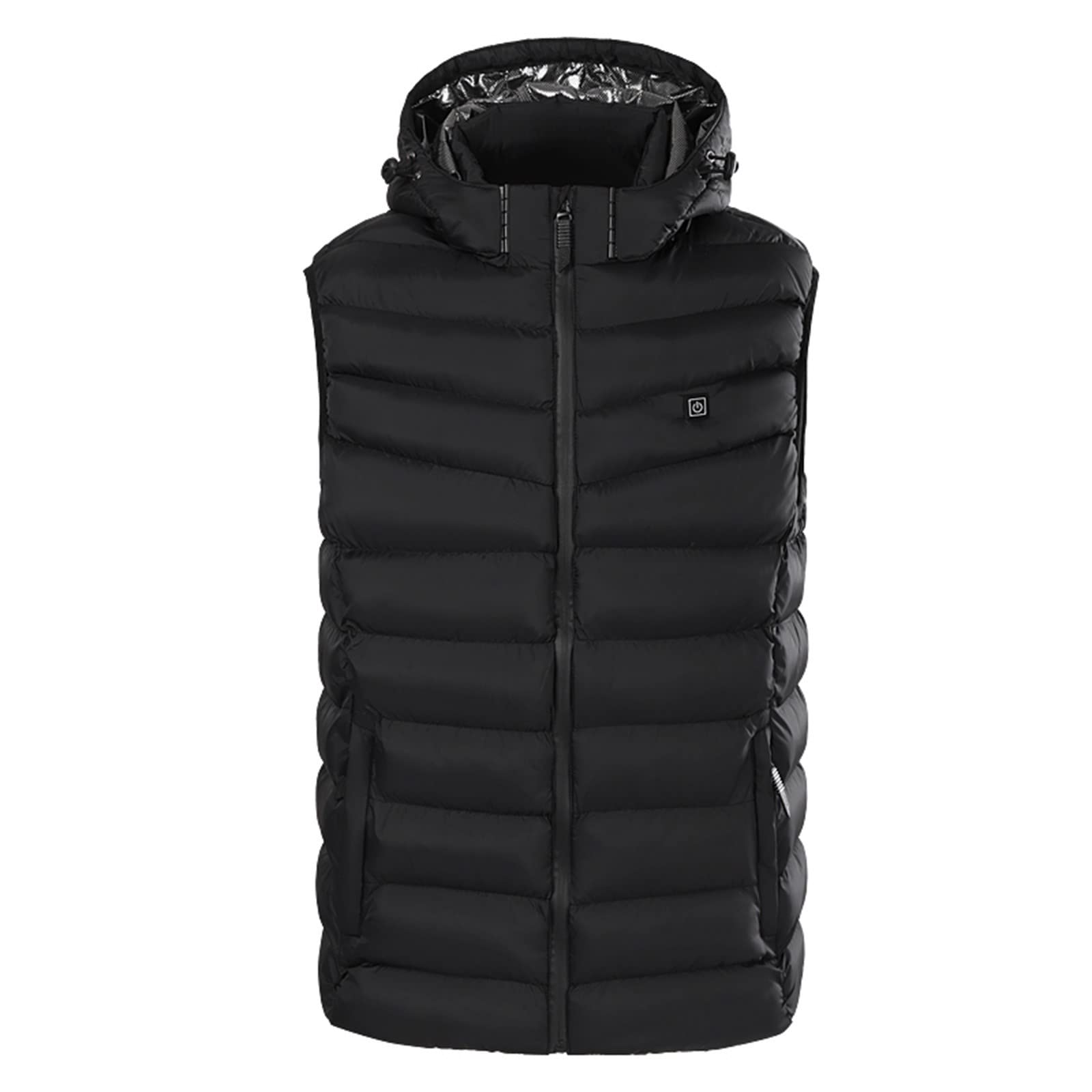 Women's USB Heated Fleece Jacket - Infrared Electric Heating Vest for Outdoor Activities - Cozy Winter Coat for Hiking, Camping & Cold Weather