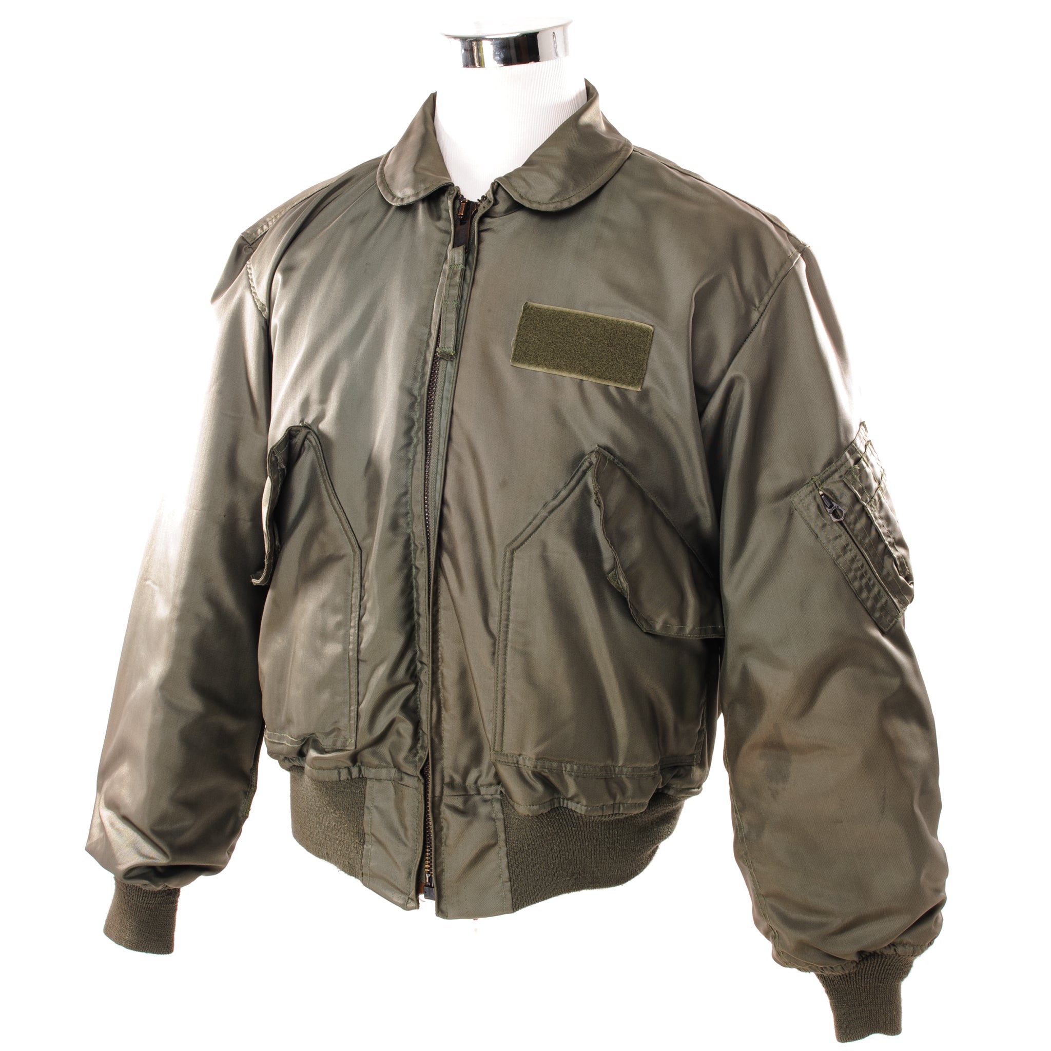 Vintage US Air Force CWU 45/P Winter Flight Jacket - Genuine 1984 Issue, Size Large - Perfect for Military Collectors & Cold Weather Outdoor Activities