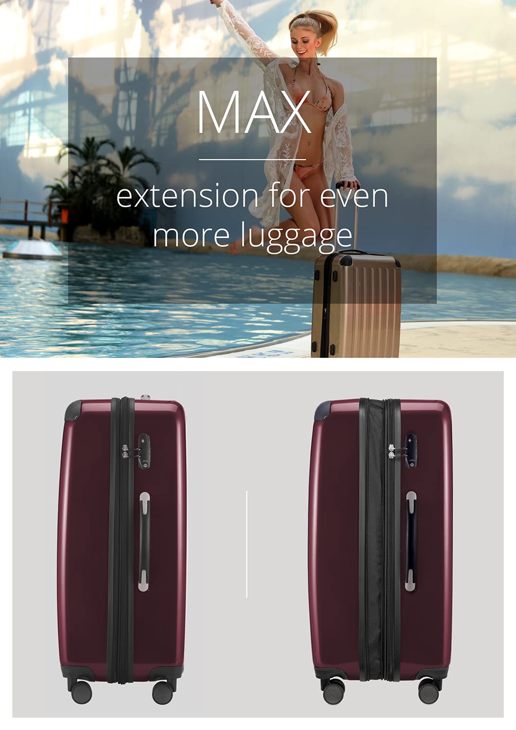 Premium Hauptstadtkoffer Hand Luggage 75cm/29.7