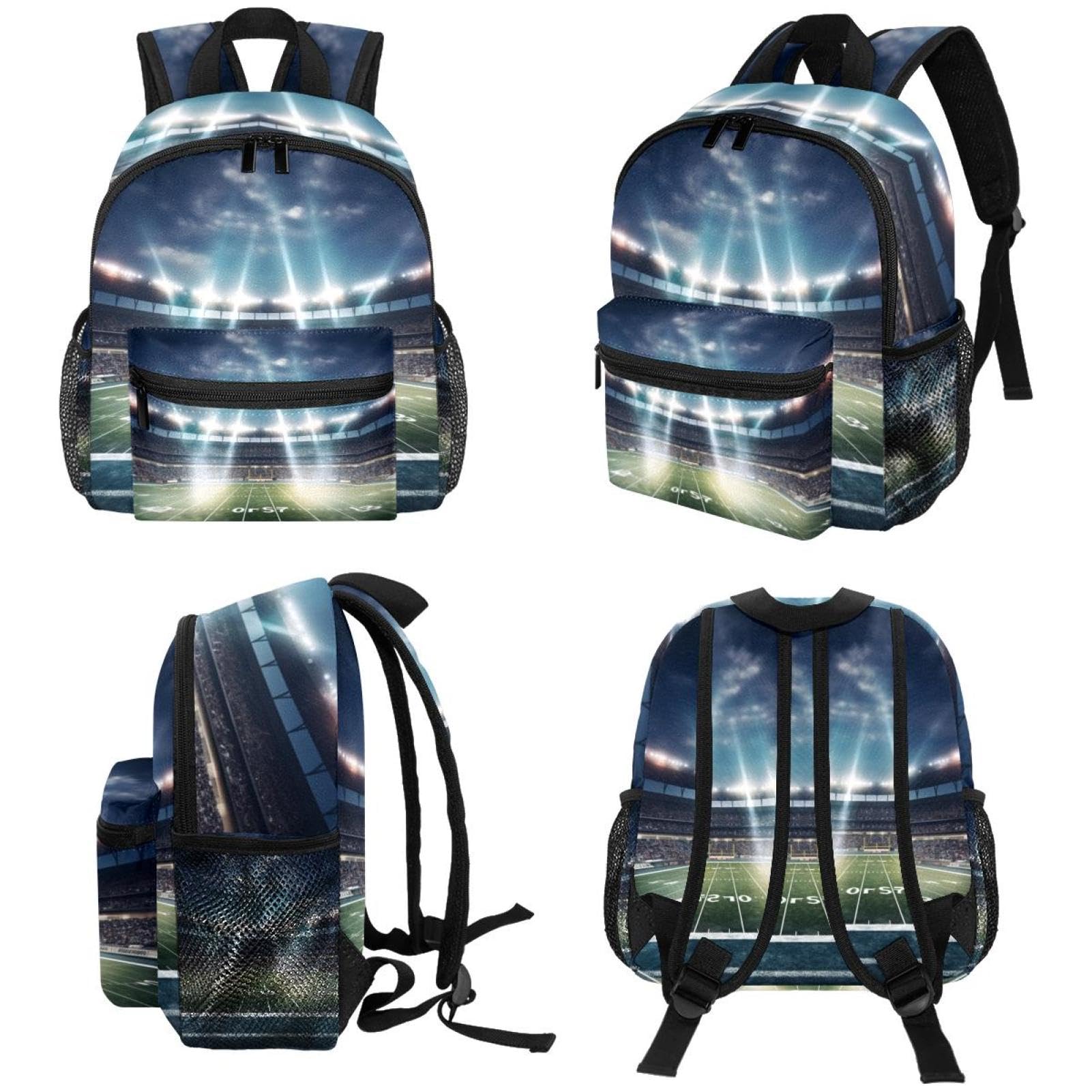 Best Travel & Work Backpack for Men & Women - Durable Laptop Backpack with USB Charging Port - Perfect for Commuting, School, Hiking & American Football Games