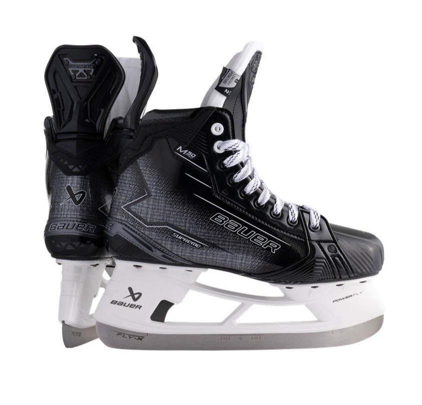 Bauer Supreme M50 Pro Hockey Skates for Intermediate Players - High-Performance Ice Skates for Competitive Play & Training