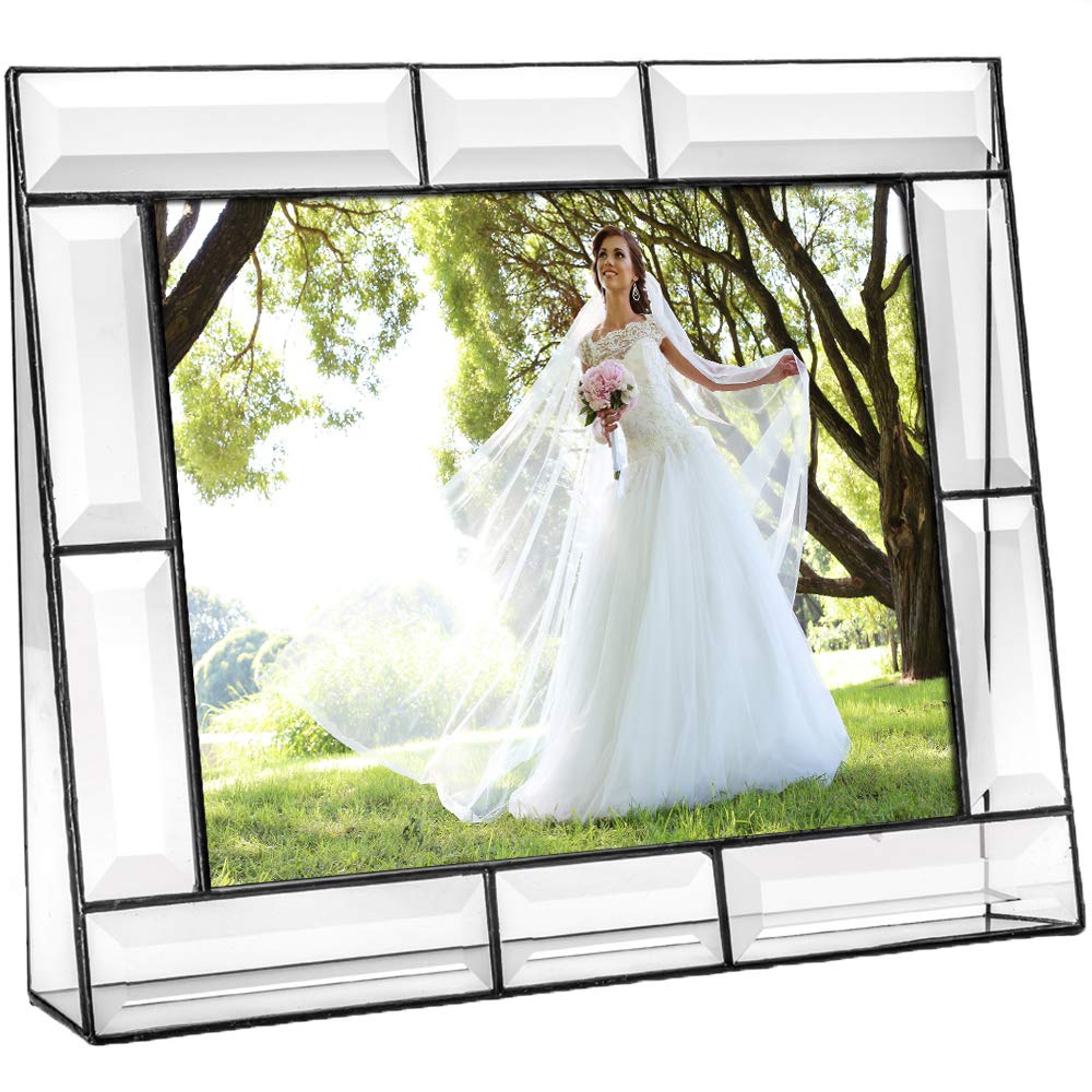 8x10 Clear Glass Picture Frame - Home & Office Décor for Photos