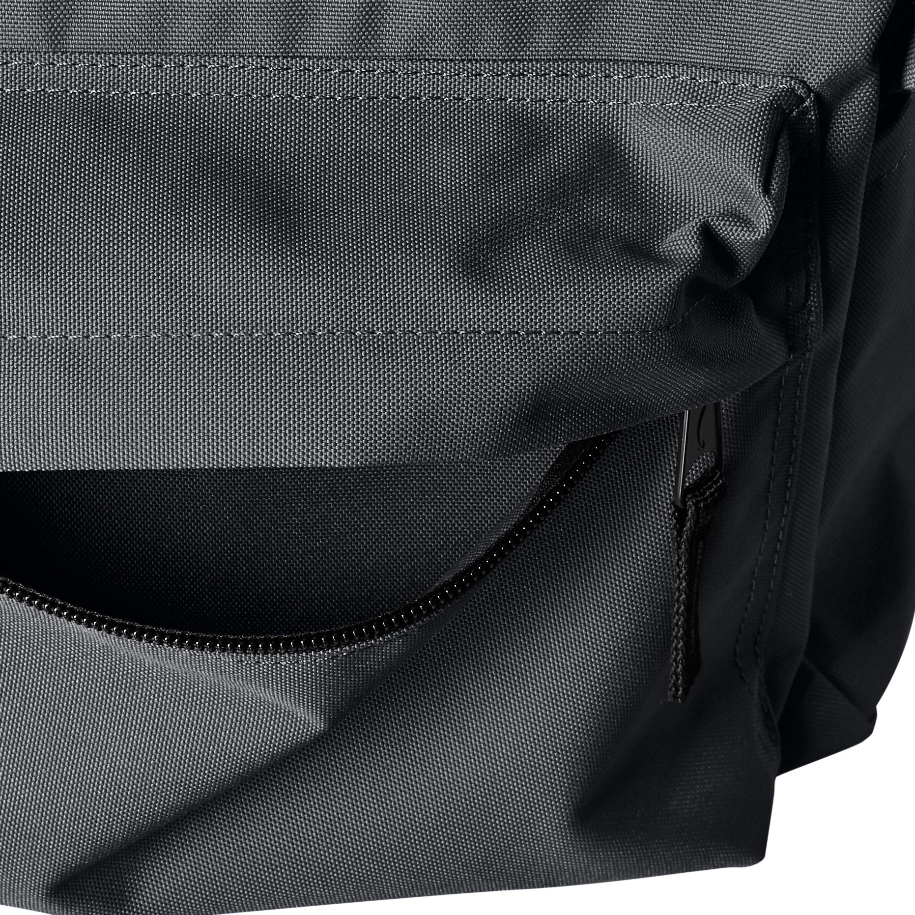 Amazon Basics Classic School Backpack - Durable Grey Backpack for Students, College, Travel & Work | Lightweight, Spacious, Water-Resistant | Perfect for School, Commuting, Hiking & Daily Use
