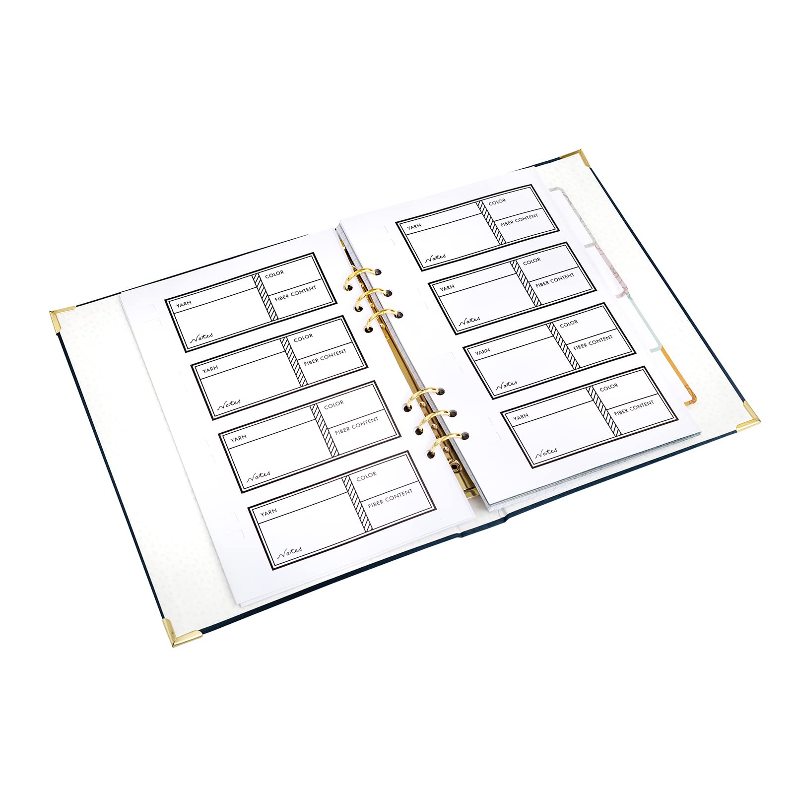 The Hook Nook Yarn Passport - Premium Crochet & Knitting Accessory Organizer for Crafters - Perfect for Travel, Projects & Yarn Storage | American Crafts