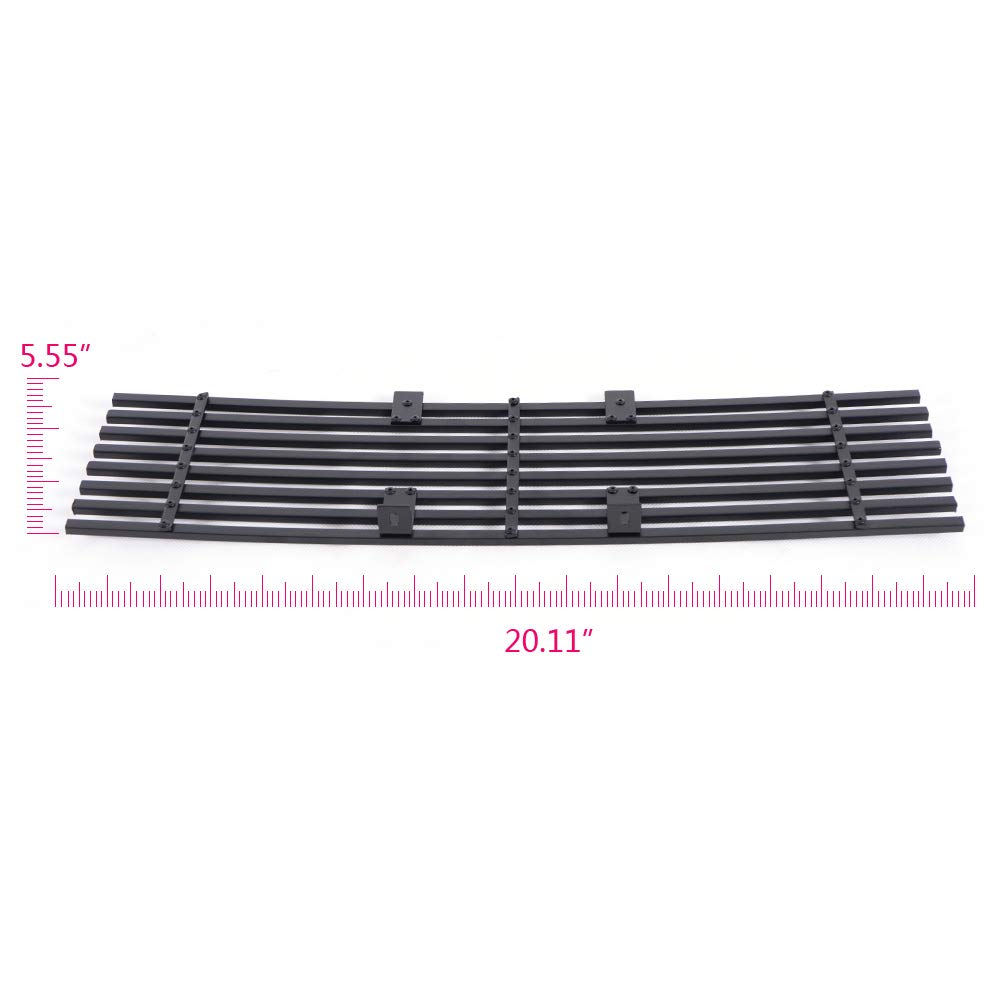**Black Front Lower Bumper Billet Grille for Ford F150 2009-2014 – Heavy-Duty Mesh Insert for Enhanced Style & Protection (Perfect for Off-Roading & Custom Builds)**