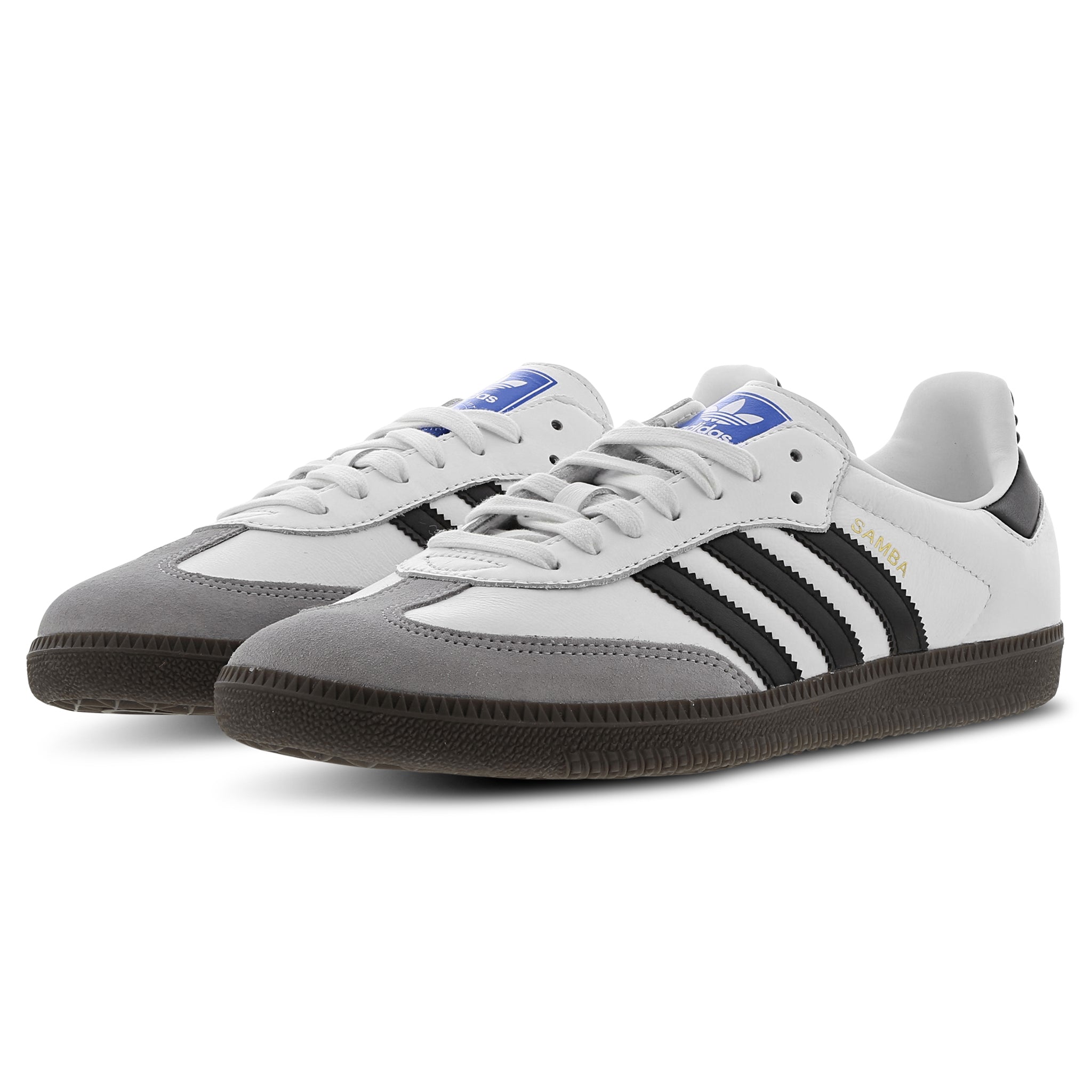 Adidas Samba OG Sneakers - Cloud White & Core Black | Classic Men's & Women's Casual Shoes for Everyday Wear, Street Style & Light Sports Activities
