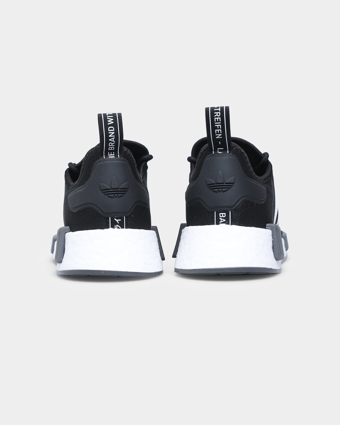 Adidas NMD_R1 Primeblue Running Shoes for Men - Black/White/Grey - Lightweight & Comfortable Sneakers for Jogging, Gym & Casual Wear