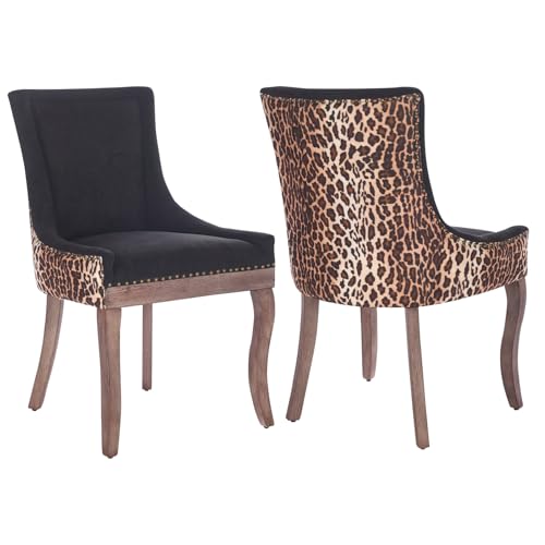 Black and Leopard Print