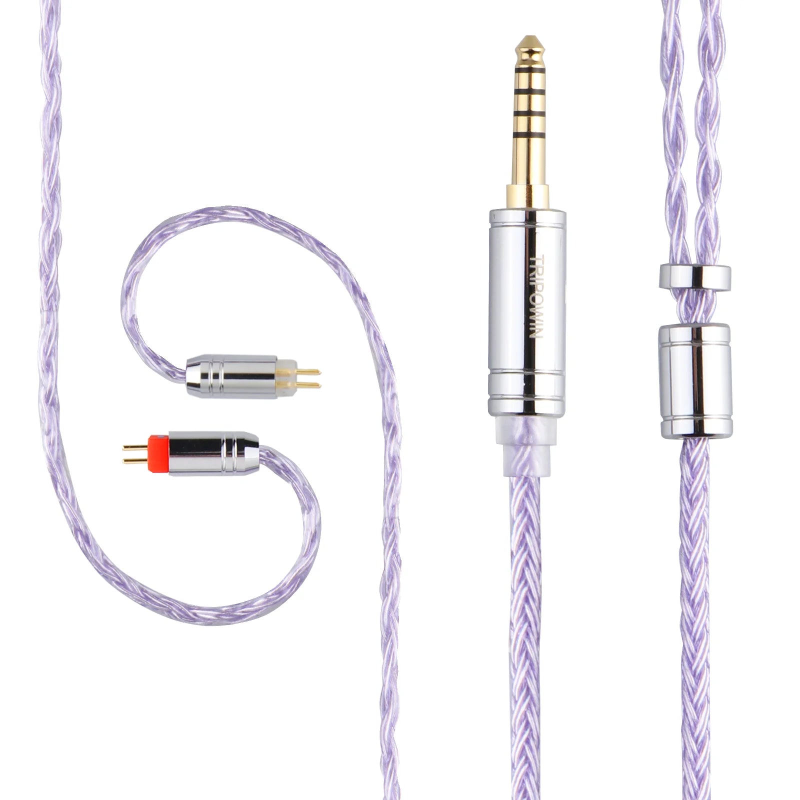 Tripowin Zonie High-Quality Replacement Earphone Cable - Durable 3.5mm Audio Cable for Headphones, IEMs, and Earbuds - Perfect for Music Lovers, Audiophiles, and Gaming Enthusiasts