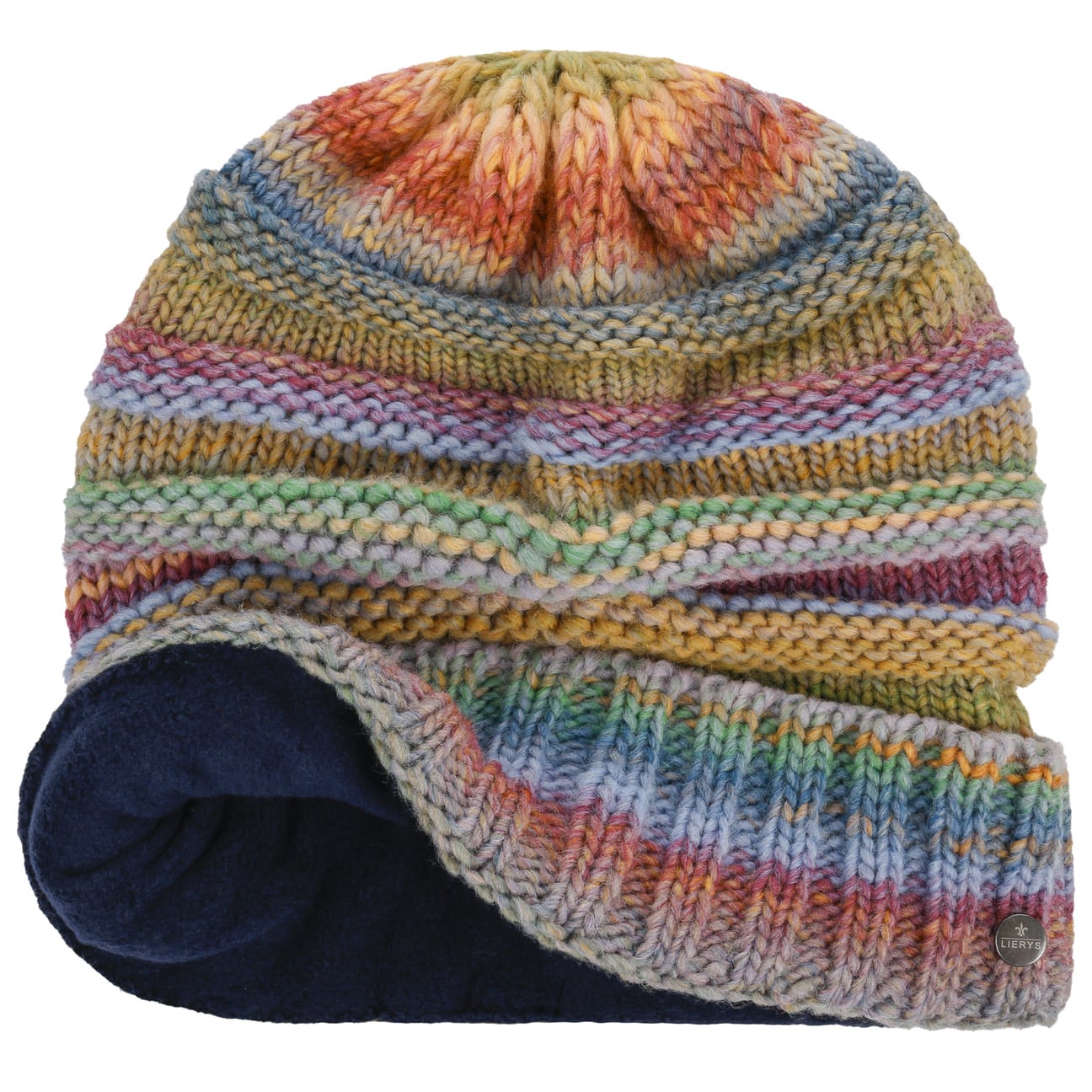 Lierys Bernardo Beanie - Fleece-Lined Winter Hat with Foldable Cuff for Men & Women - Perfect for Skiing, Snowboarding & Cold Weather Outdoor Activities
