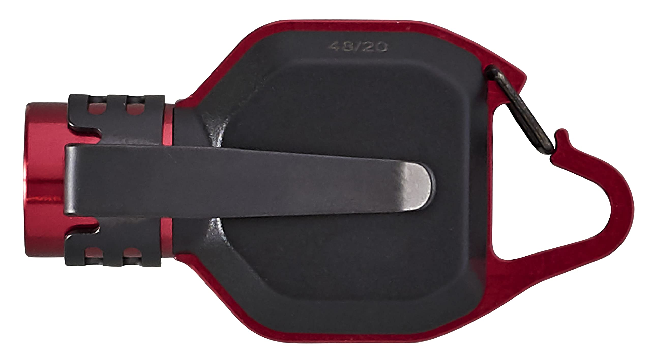 Portable Pocket Mate with USB Charging Cable - Compact Storage Box - Vibrant Red - Perfect for Travel, Office, and On-the-Go Charging