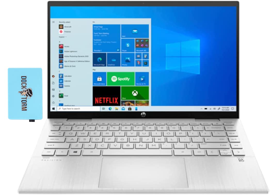 HP Pavilion x360 14t 2-in-1 Convertible Laptop - Intel Core i5-1135G7, 8GB RAM, 1TB SSD, 14