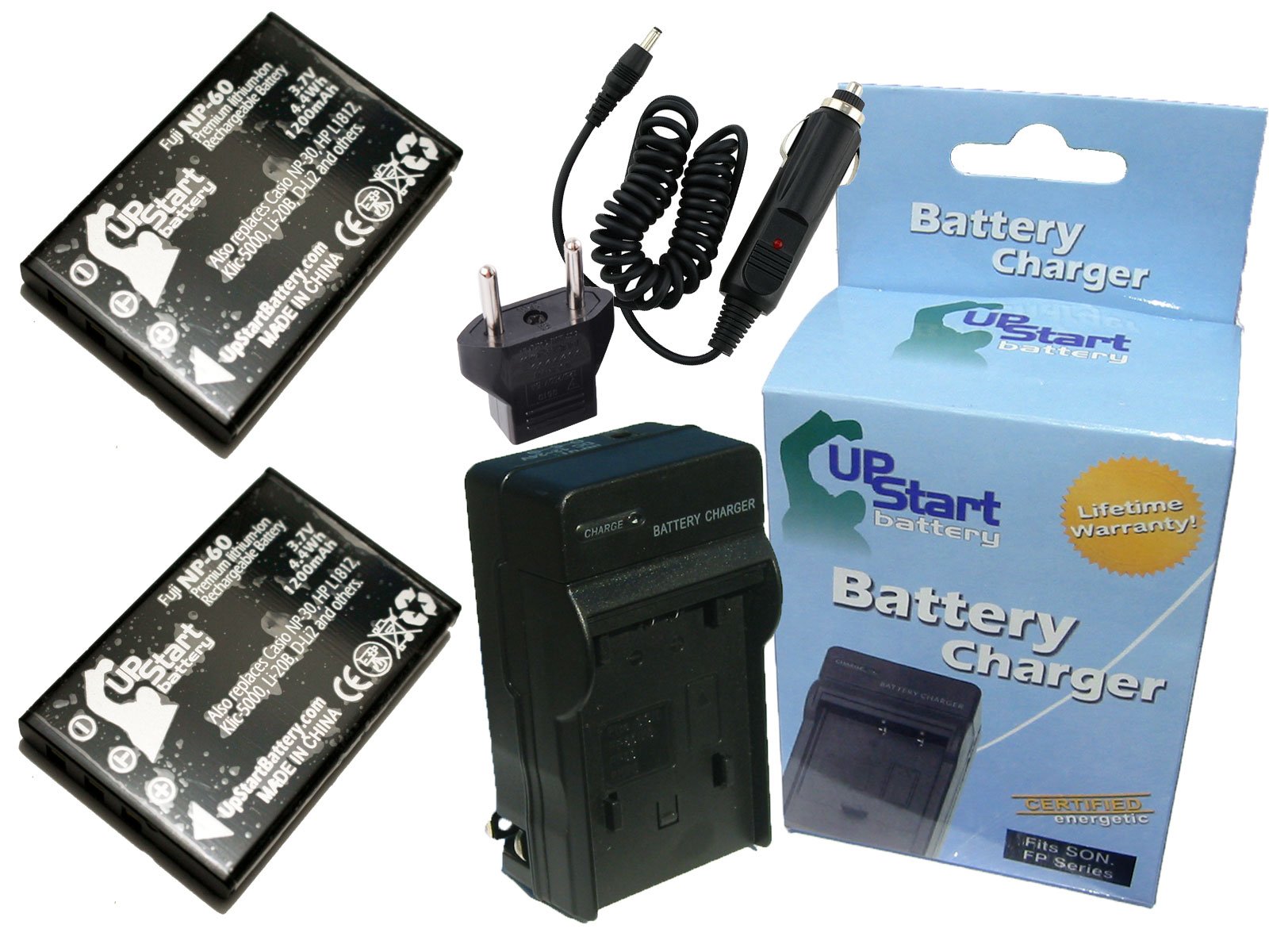 Yaesu VX-2R Battery & Charger Kit - 1200mAh Li-ion for Digital Cameras & Travel