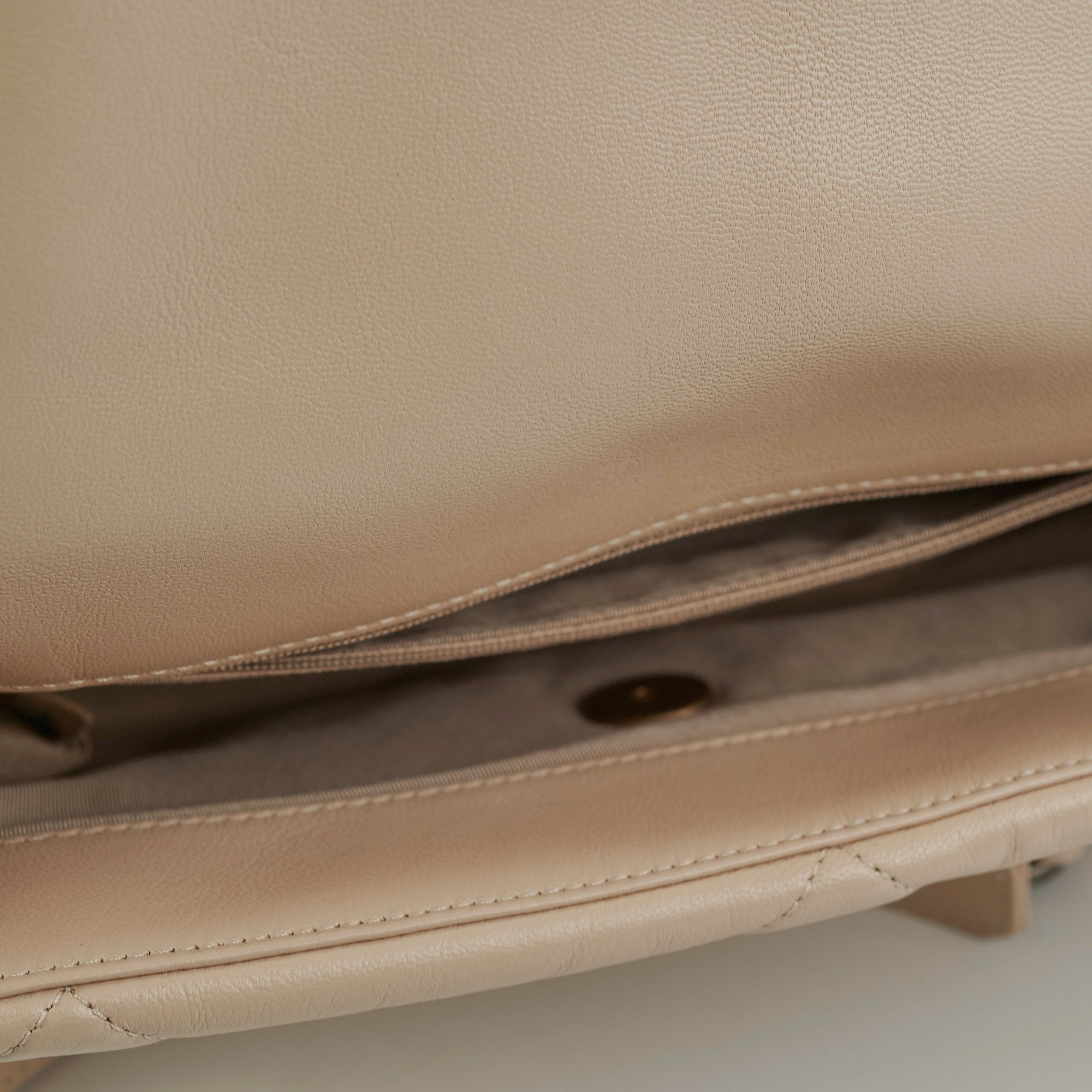 Chanel Medium/Large 19 Flap Bag in Beige - Luxury Designer Handbag for Women, Perfect for Work, Travel & Everyday Use