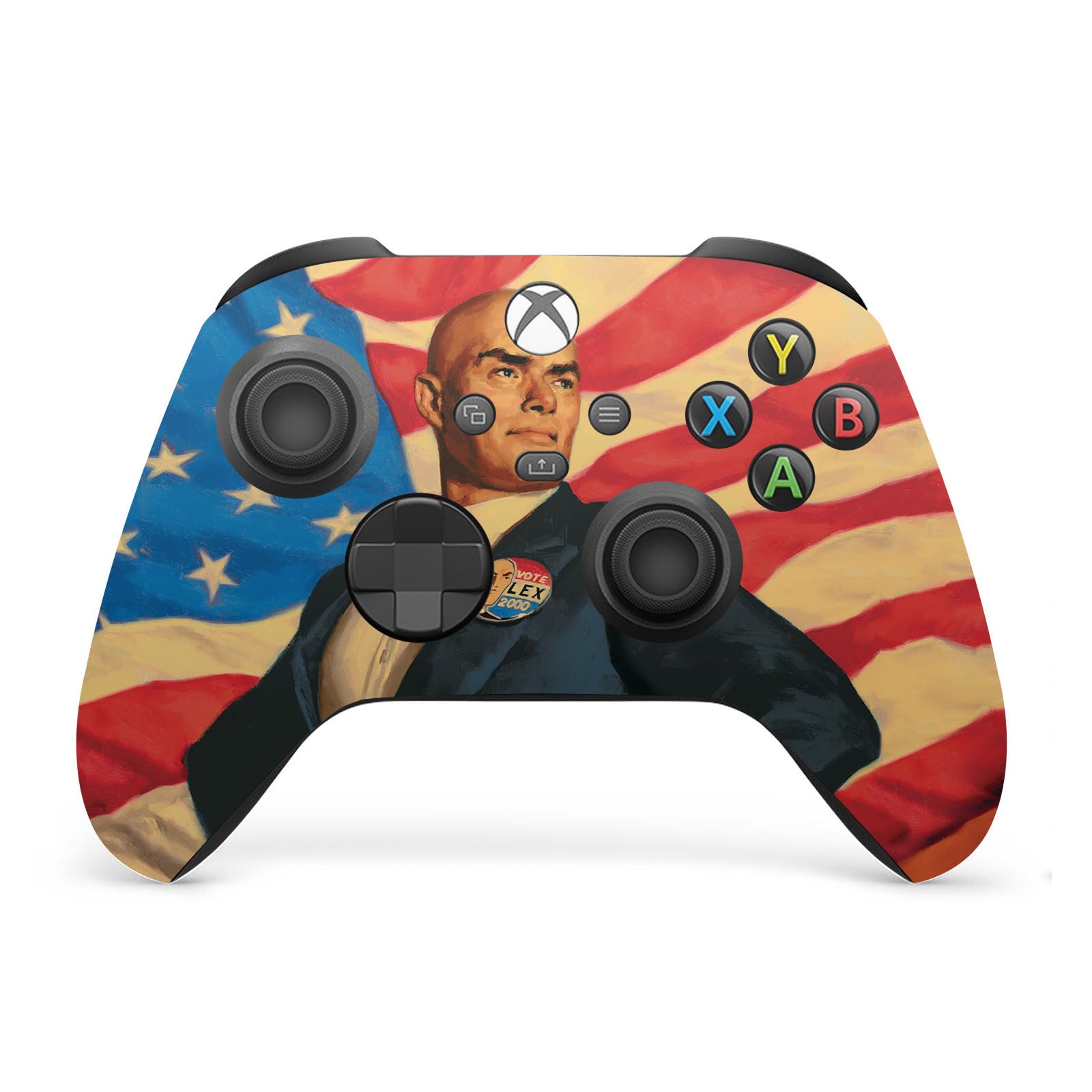 Official DC Comics Superman Lex Luthor Vinyl Sticker for Xbox Series X Console & Controller - Gaming Skin Decal Bundle | Perfect for Gamers & Collectors