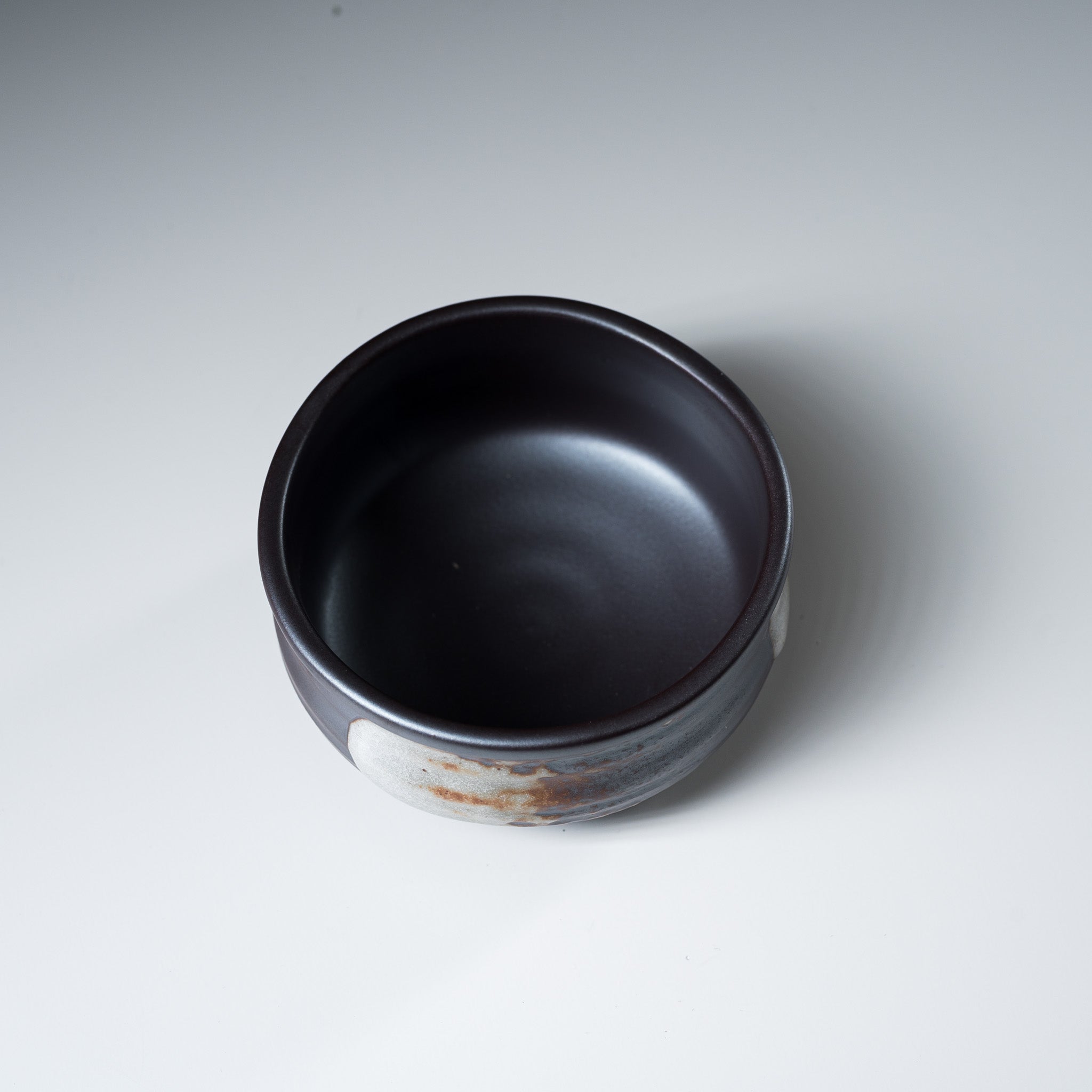Handcrafted Mino Ware White Brush Small Side Dish Bowl 8cm - Perfect for Japanese Cuisine, Sushi, and Appetizer Serving