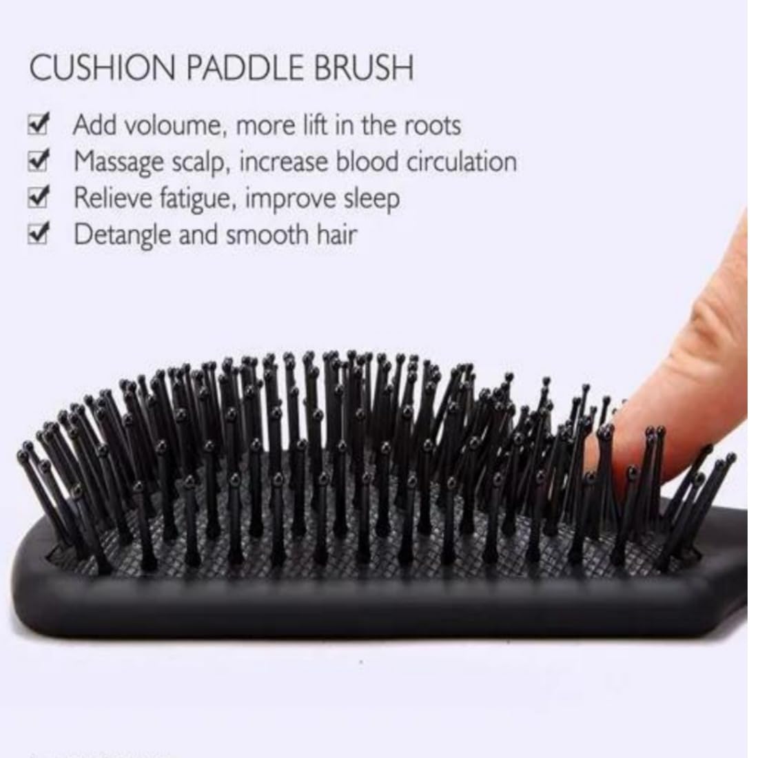 SLUKRL Professional Hair Brush Set for Women - Detangling Paddle Brush for Thick Hair, Smoothing & Wet Hair Brush - Perfect for Daily Styling, Salon Use & Travel Accessories