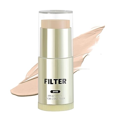 Best Oil-Free Concealer Pan Stick - Full Coverage Foundation & Concealer for Flawless Skin | Perfect for Daily Makeup & Touch-Ups