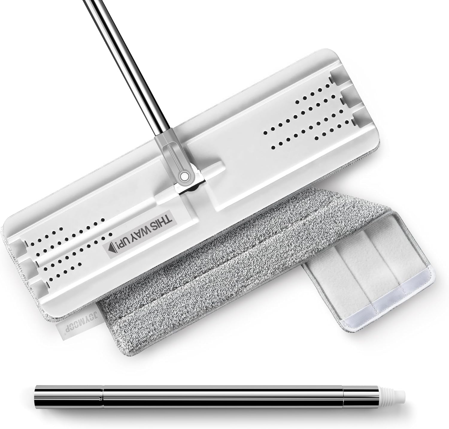 JOYMOOP Microfiber Flat Mop with 60