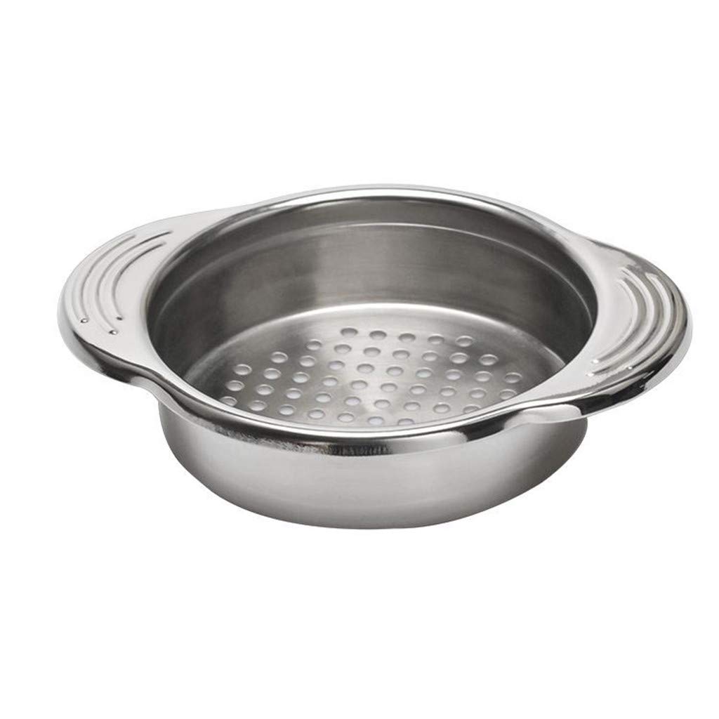 Premium Stainless Steel Vegetable and Fruit Strainer - Durable Kitchen Colander for Washing, Draining, and Serving - Perfect for Countertop, Dining & Bar Use