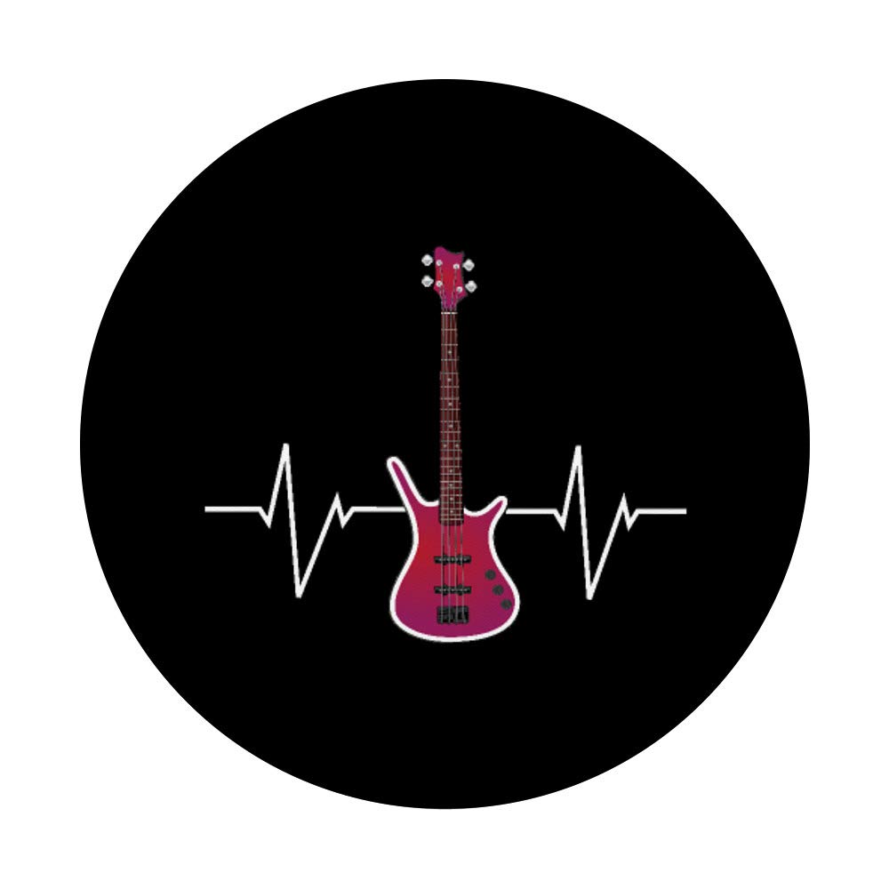 Funny Bass Guitar Player T-Shirt - Strings Neck & Frets Design - Perfect for Musicians, Band Members & Music Lovers - Great for Concerts, Gigs & Casual Wear