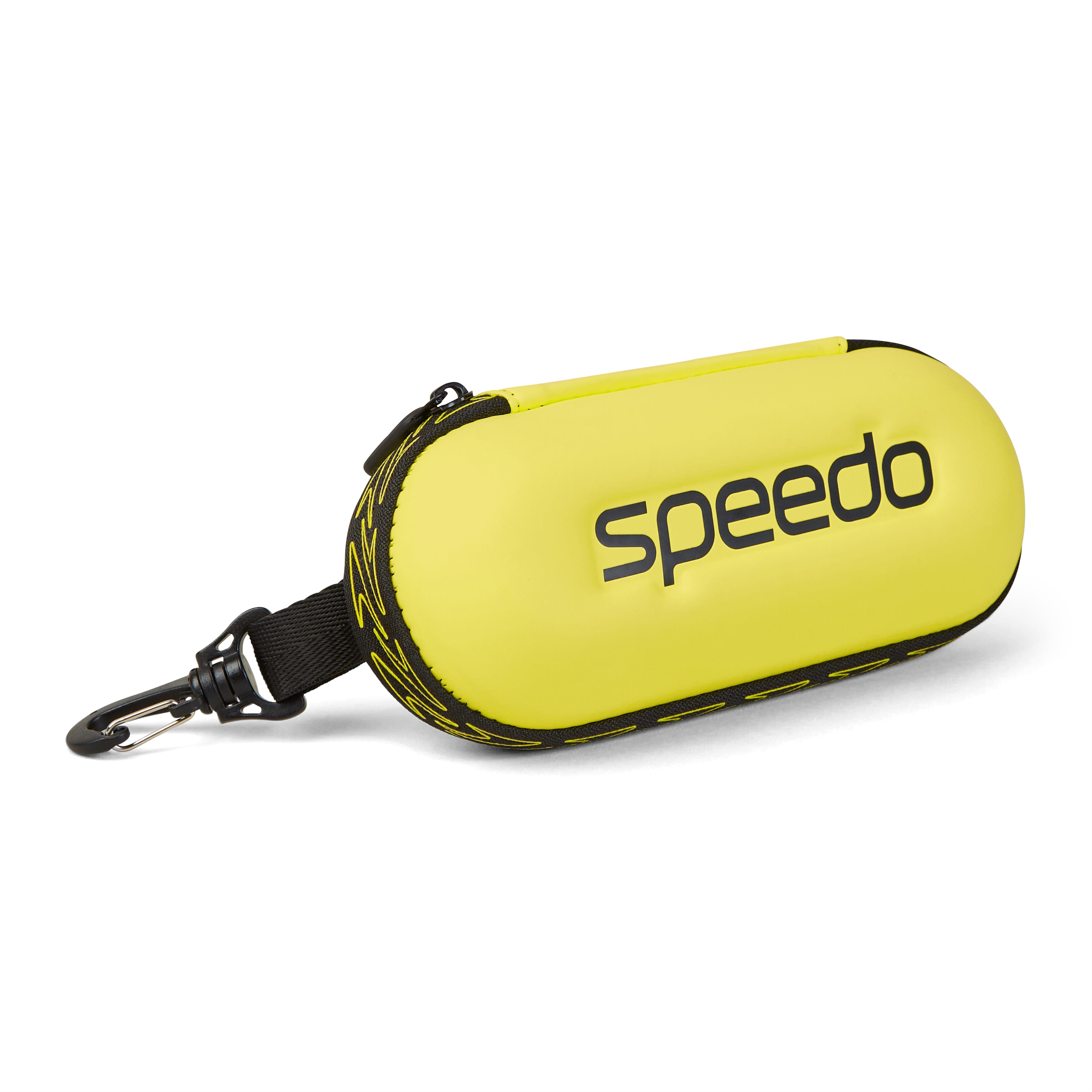 Speedo Goggle Storage Case - Waterproof Protective Eyewear Holder for Swimming Goggles (Yellow) - Perfect for Pool, Beach & Travel Accessories