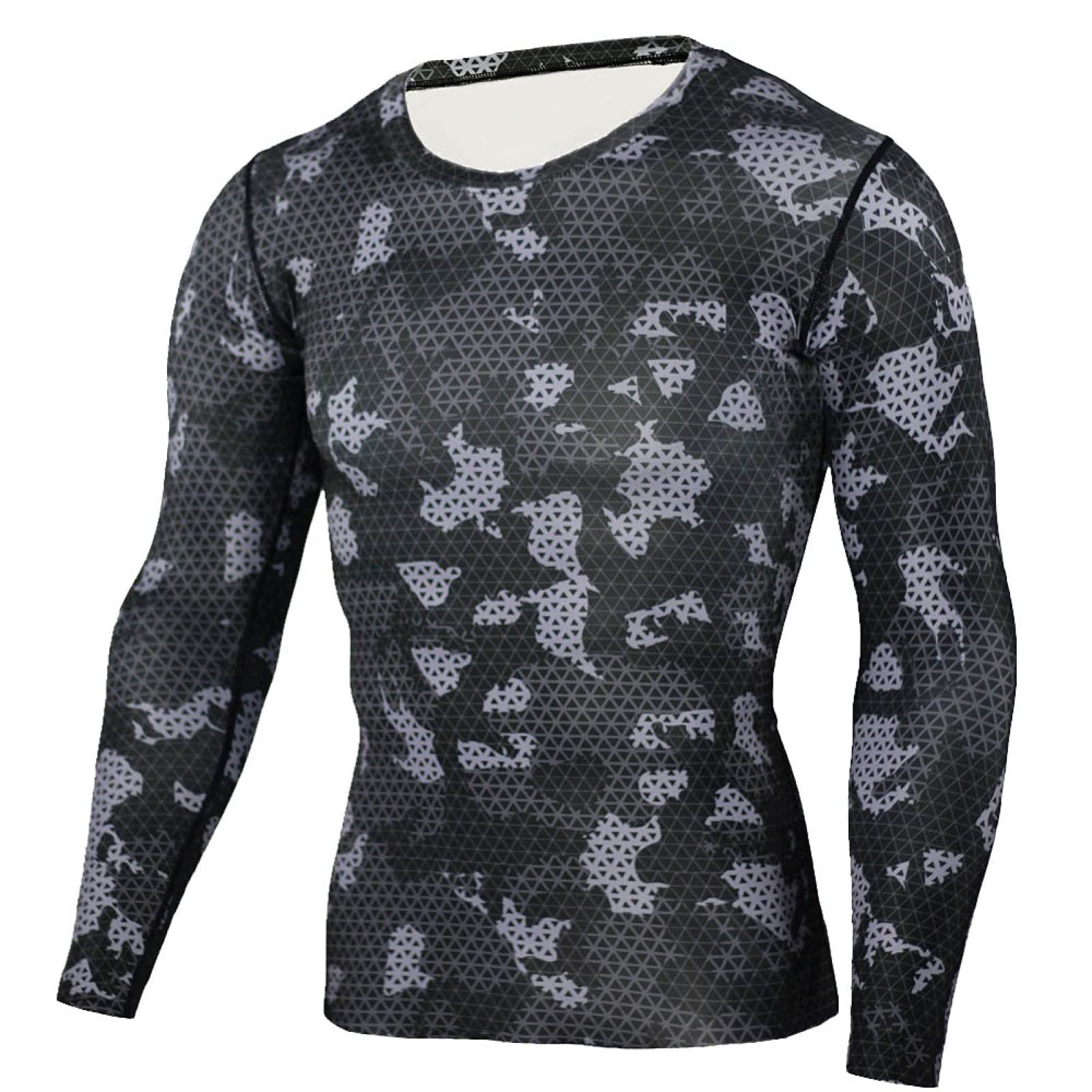 Men's Thermal Underwear Set - Long Johns & Base Layer Shirt for Cold Weather - Winter Workout, Skiing, Hiking & Outdoor Activities