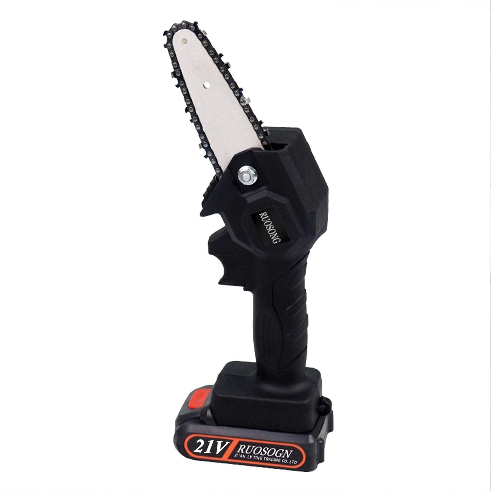 Cordless Electric Pruning Saw - 500W Rechargeable Mini Chainsaw for Tree Trimming & Garden Maintenance | Perfect for DIY Landscaping, Branch Cutting & Woodworking Projects