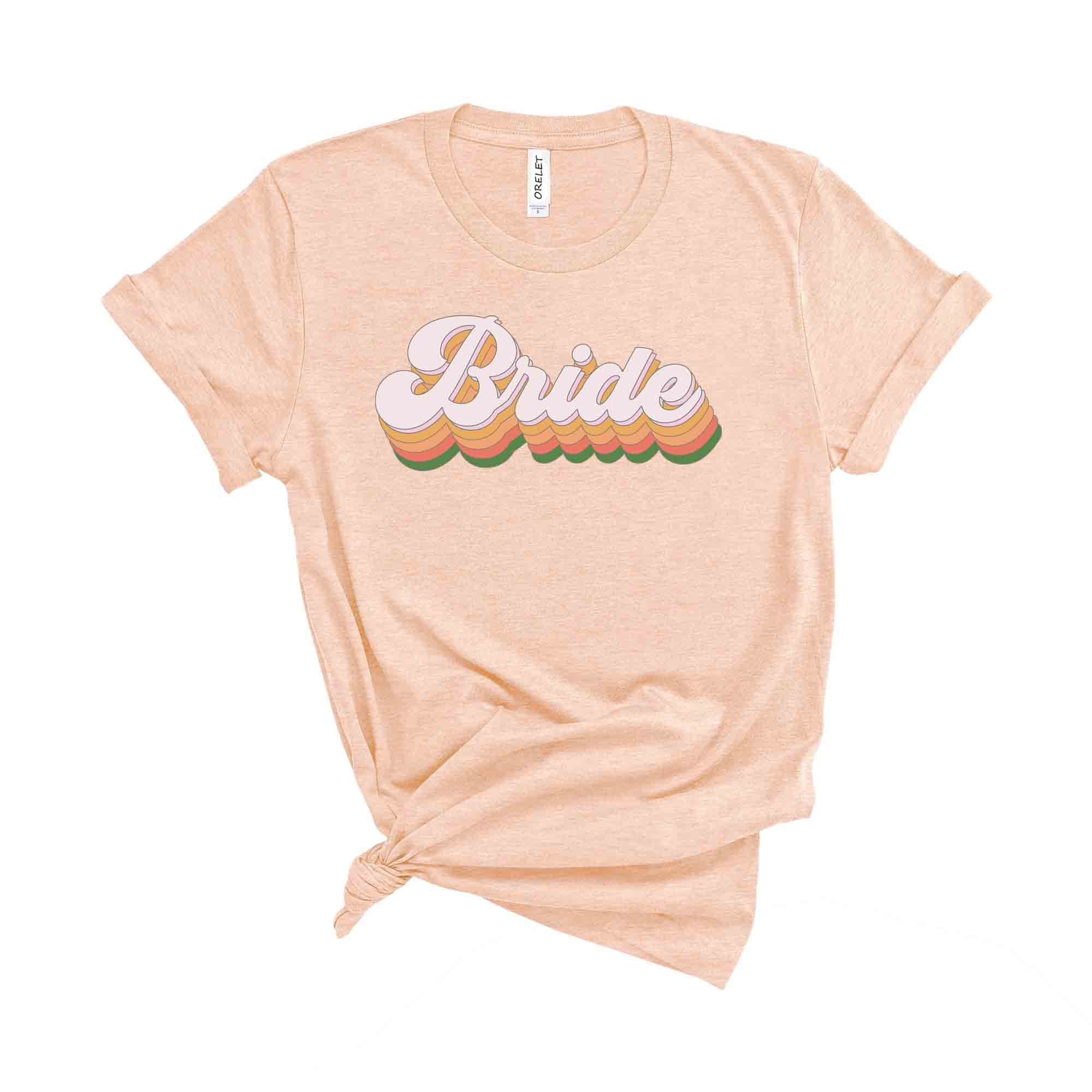 Bachelorette Party T-Shirts for Bride & Bridesmaids - Funny Wedding Party Tribe Tees - Perfect Bridal Shower & Bachelorette Gifts - Great for Girls' Night Out & Wedding Events