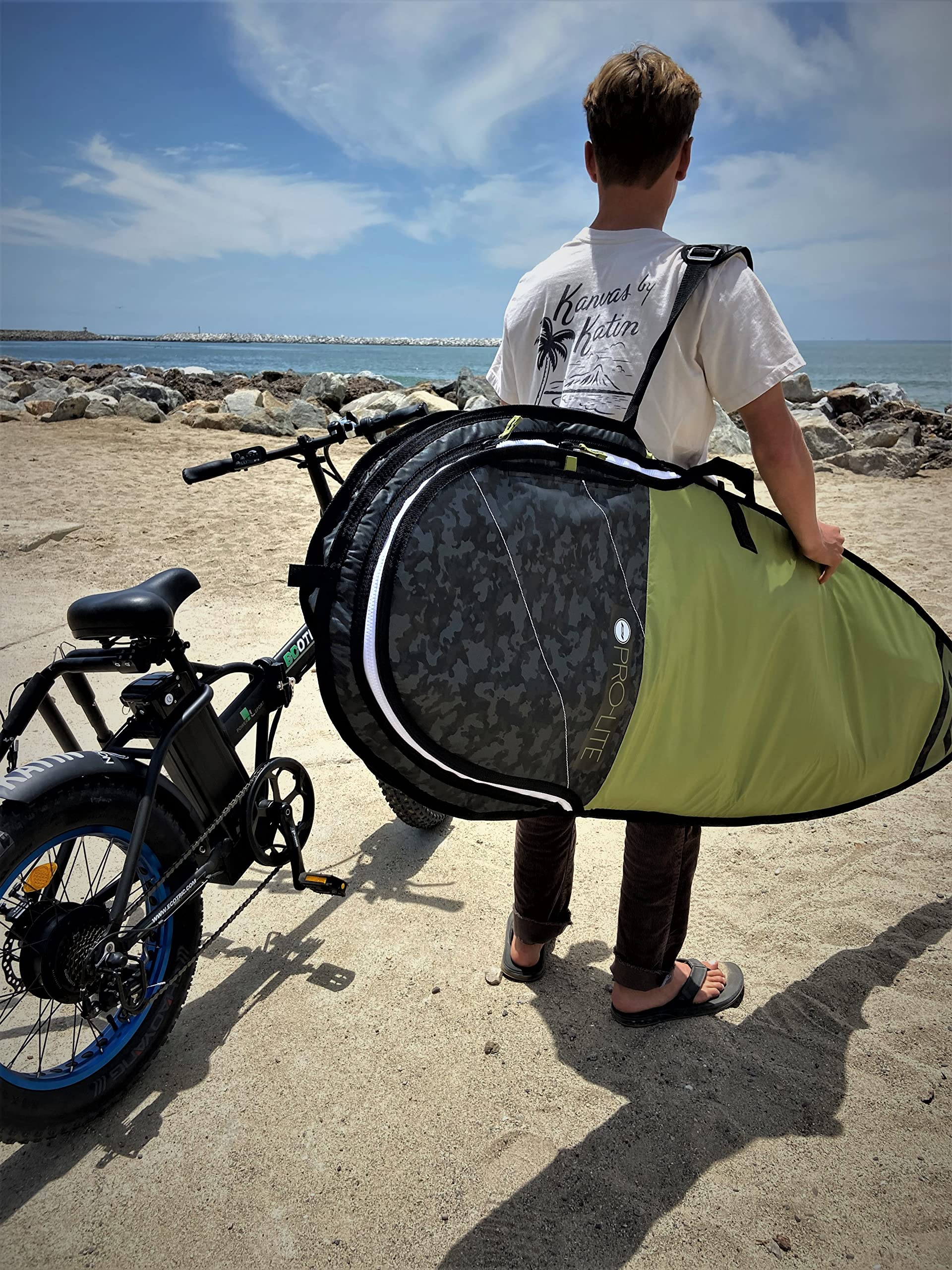 Premium Session Surfboard Day Bag for Shortboards - Waterproof & Lightweight Surf Gear for Beach Trips & Surfing Adventures