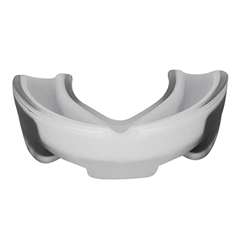 Best Sports Mouth Guards for Basketball, Taekwondo & Boxing - Black & White Tooth Protection with Signal Side | High-Impact Dental Guard for Athletes & Contact Sports