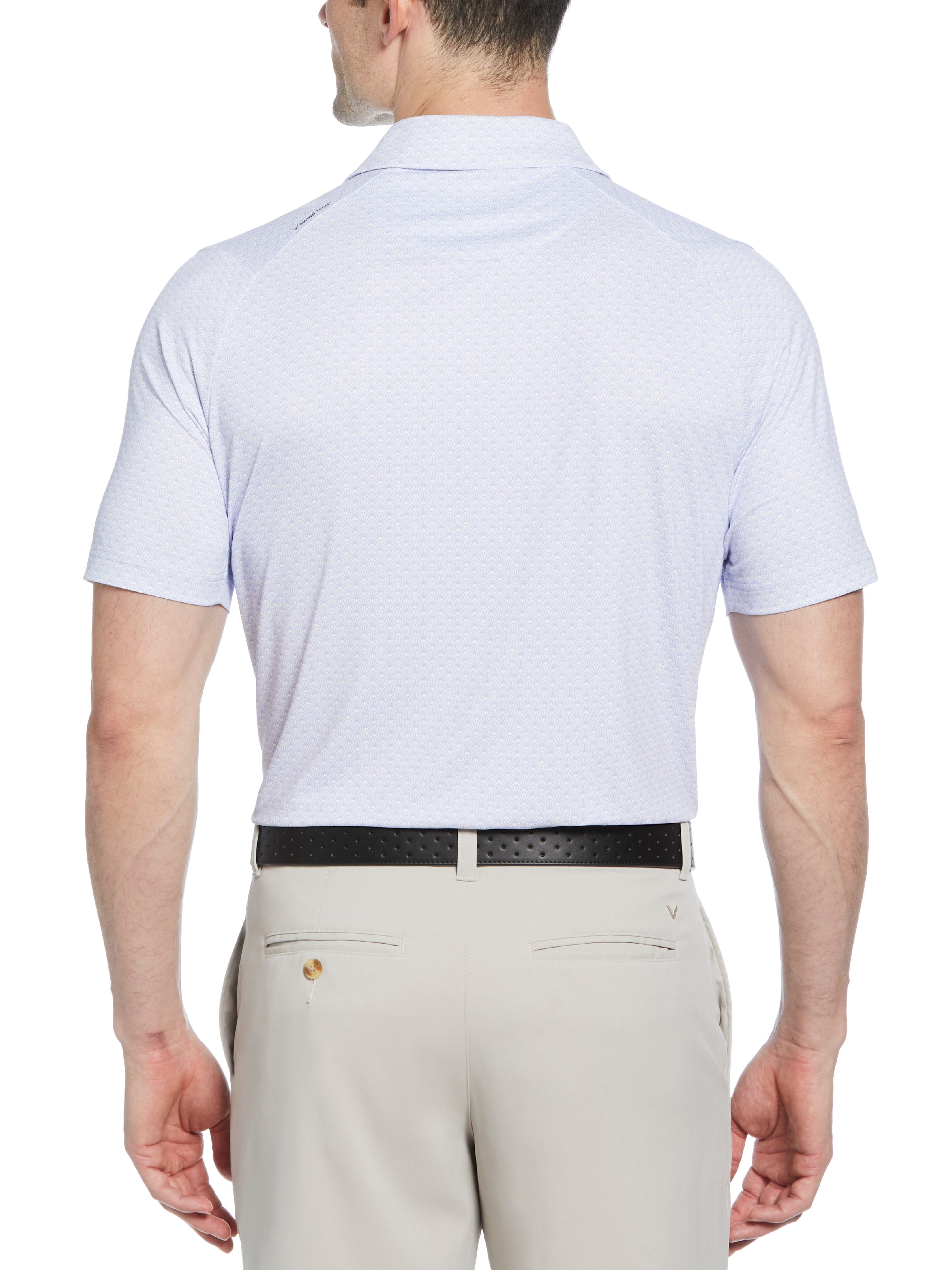Men's Stylish Golf Polo Shirt with Trademark Print - Breathable & Comfortable for Golf, Casual Wear & Outdoor Activities