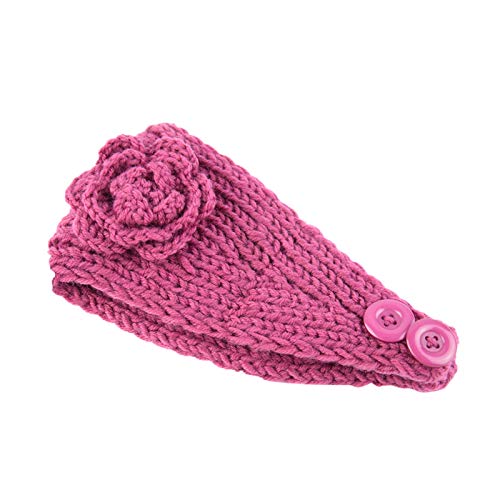 Elastic Knit Women's Sports Headband - Soft Stretchy Hair Band for Running, Yoga & Workouts - Warm Fashionable Accessory for Cute Outfits & Winter Style