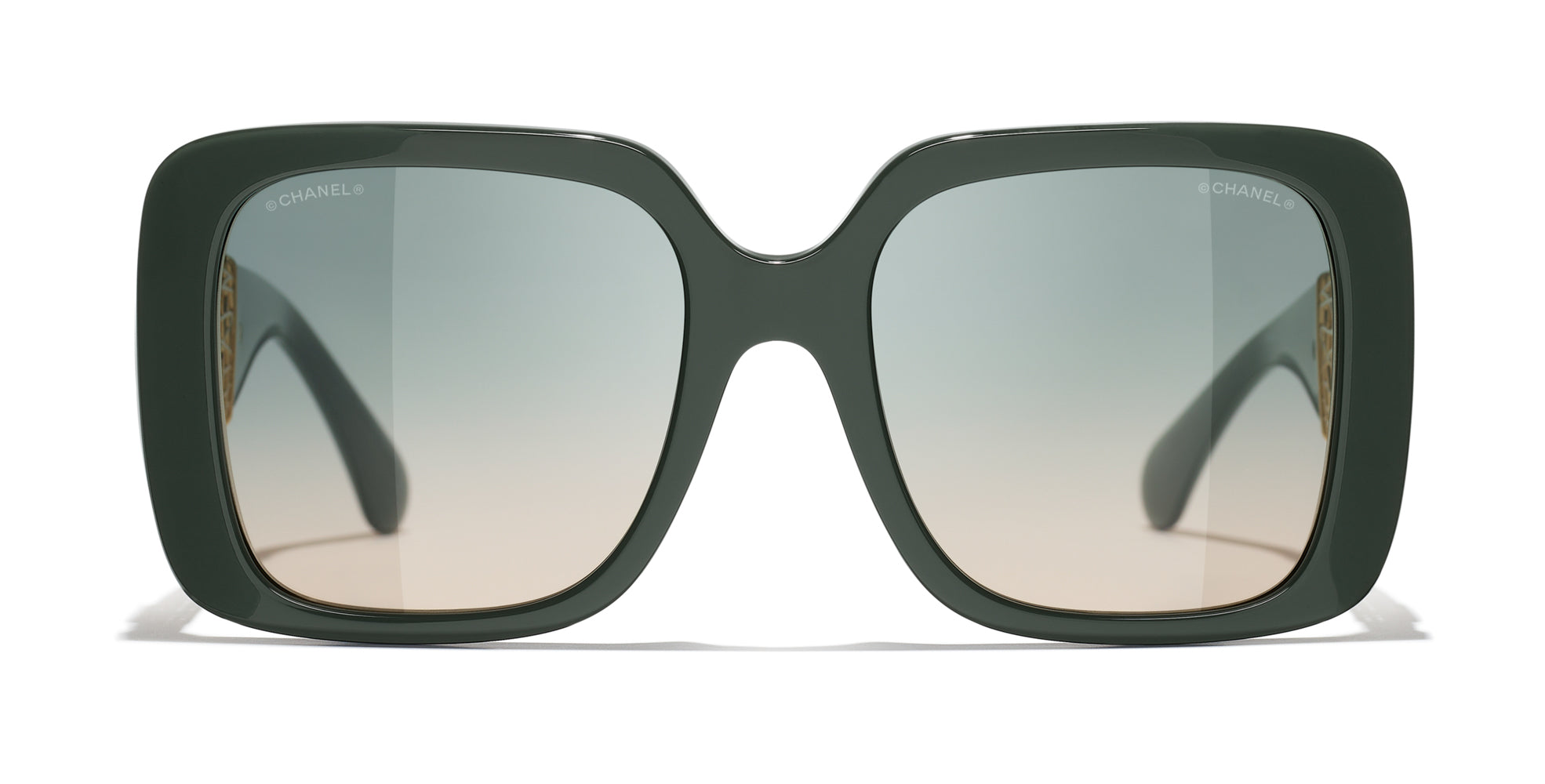Original Chanel 5532 Sunglasses - Luxury Designer UV Protection Shades for Women - Perfect for Beach, Driving & Fashion Outfits