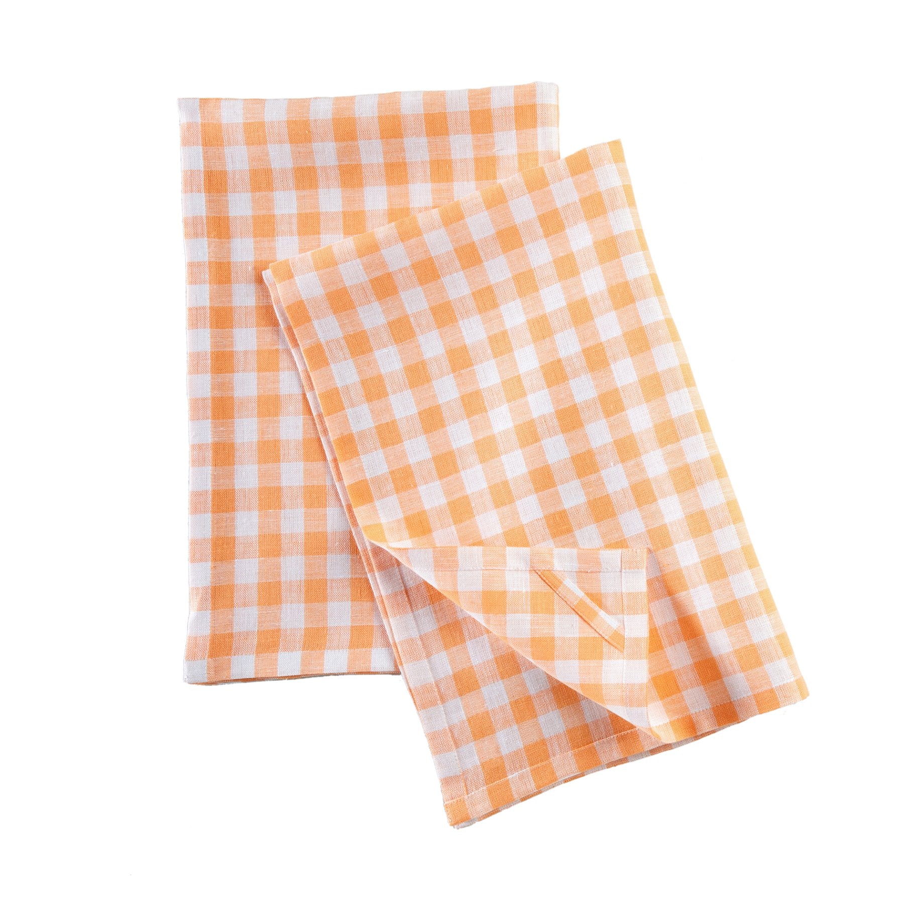 Premium Gingham Kitchen Towels Set of 6 - Absorbent & Durable Cotton Dish Towels for Drying Dishes & Cleaning - Cute Checkered Pattern for Farmhouse, Rustic & Modern Kitchens