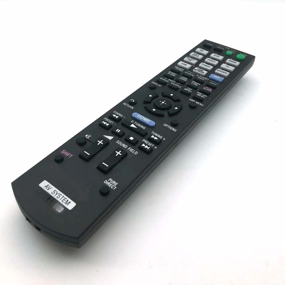 Sony STR-DN1000 STR-DA2400ES STR-DG820 STR-K900 Universal Replacement Remote Control - Compatible with RM-AAL001, RM-AAL004, RM-AAP002, RM-AAP012, HT-7000, HT-7550DH, STR-DG600 & More - Perfect for Home Theater & Audio System Control